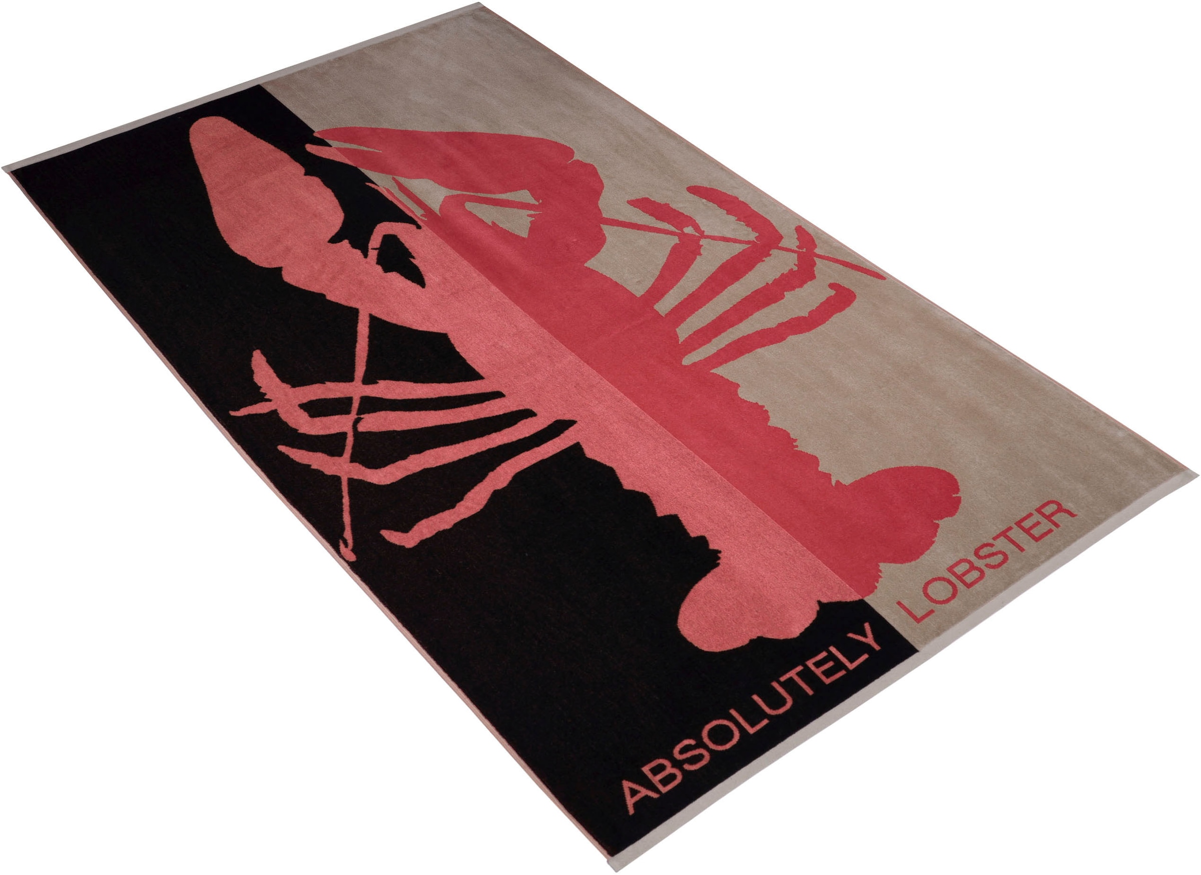 Vossen Strandtuch "Absolutely Lobster", (1 St.)