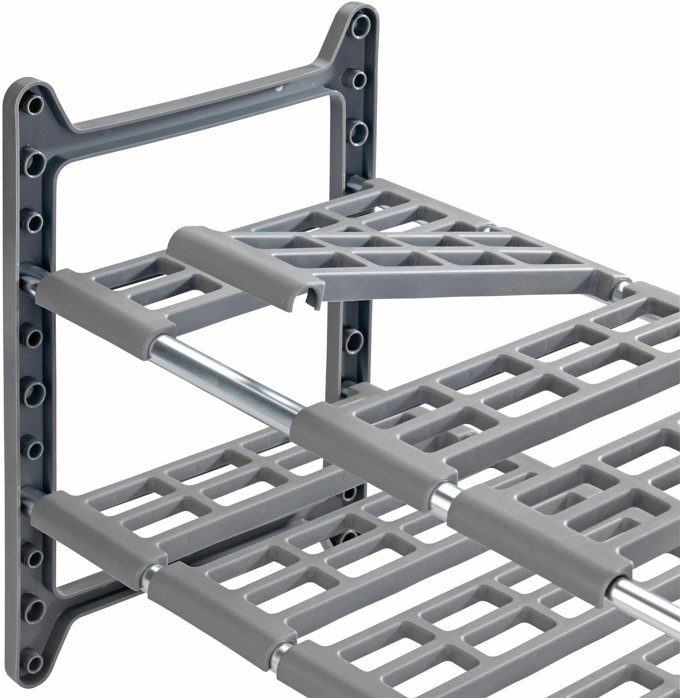 WENKO Küchenregal "Modell Flexi" ausziehbares Unterschrankregal für die Küc günstig online kaufen