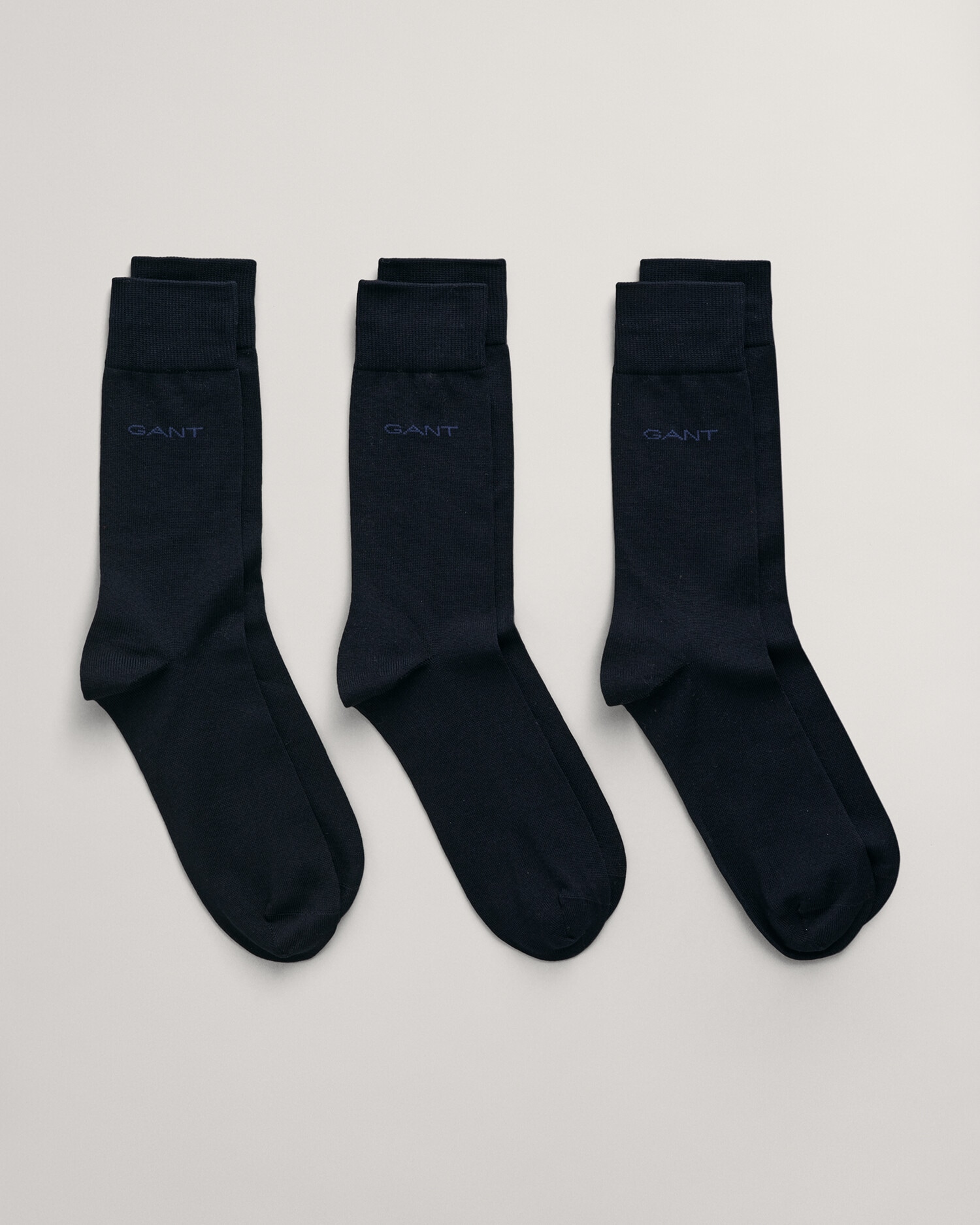 Gant Basicsocken "MERCERIZED COTTON SOCKS 3-PACK", (3 Paar)