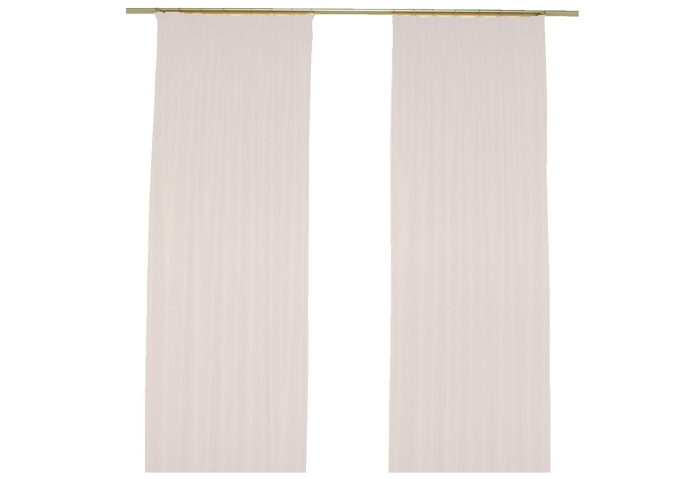 Wirth Vorhang "Janine" Kräuselband 1 Stk. tlg. günstig online kaufen