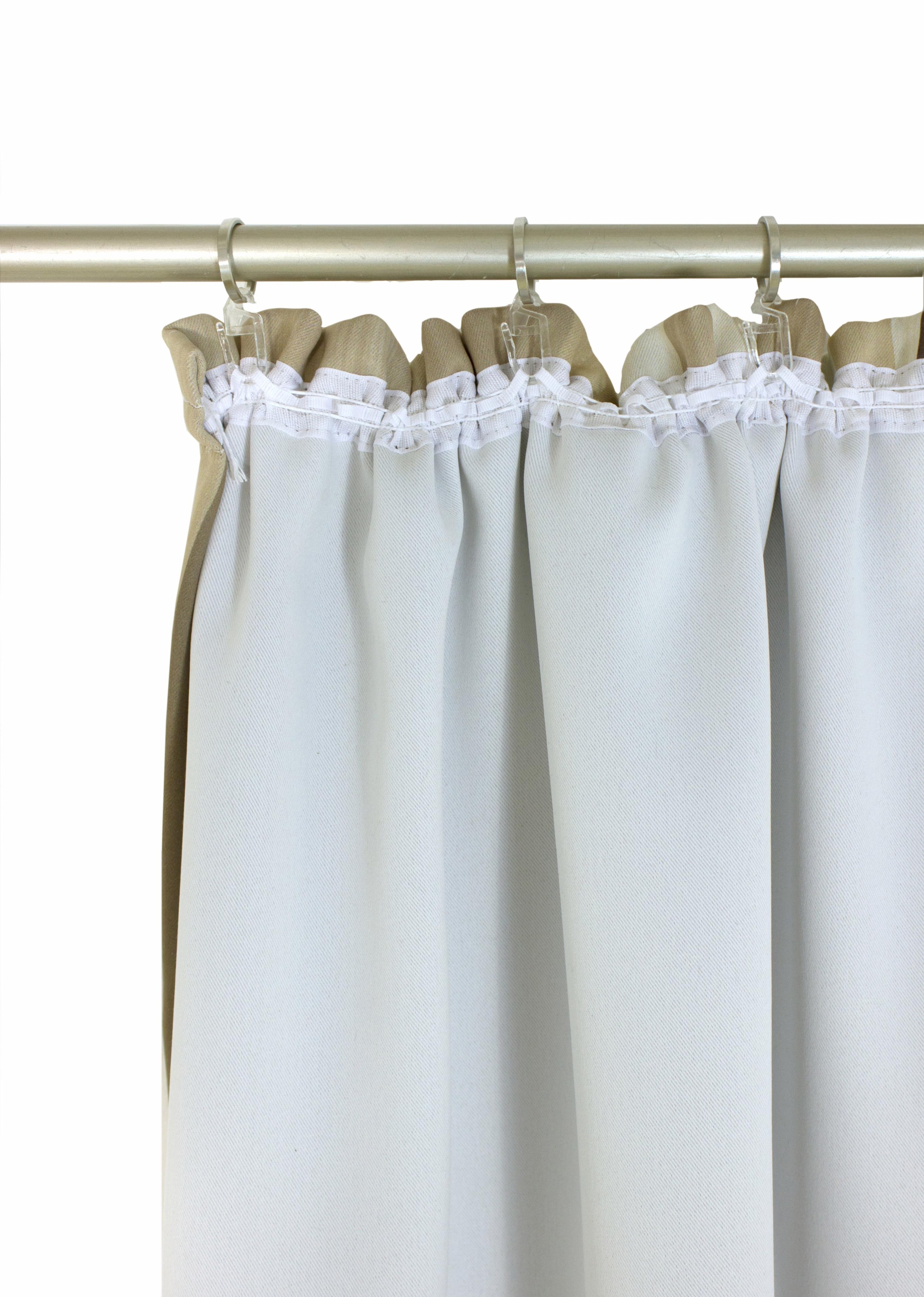 Thumbnail - Wirth Vorhang "Brooklyn" Kräuselband 1 Stk. tlg.