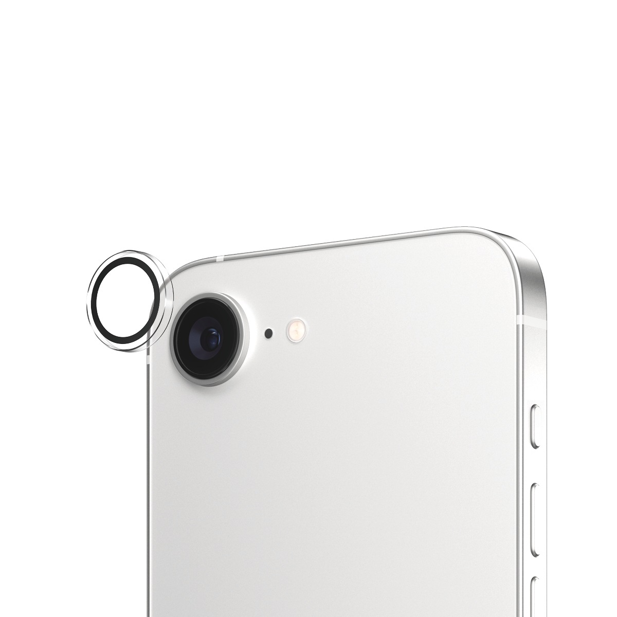 CARE by PanzerGlass Kameraschutzglas »Hoops Camera Lens Protection«, für Apple iPhone 16e, Kameraschutz, Schutzfolie, Linsenschutz, kratz- & stoßfest