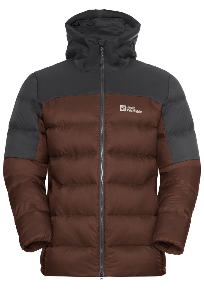 Jack Wolfskin Daunenjacke »NEBELHORN DOWN HOODY M RDS«, mit Kapuze