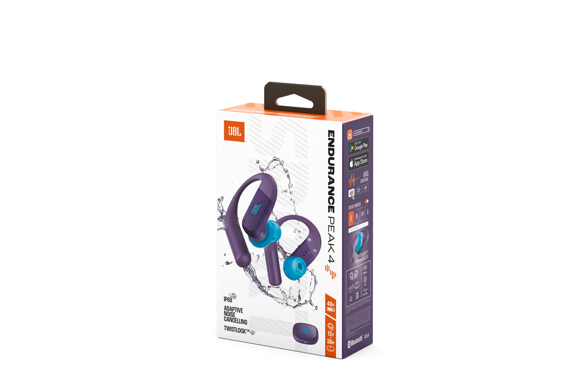 JBL wireless In-Ear-Kopfhörer »Endurance PEAK 4« A2DP Bluetooth Active Noise Cancelling (ANC) | Freisprechfunktion | Multi-Point-Verbindung True Wireless Sport Earbuds