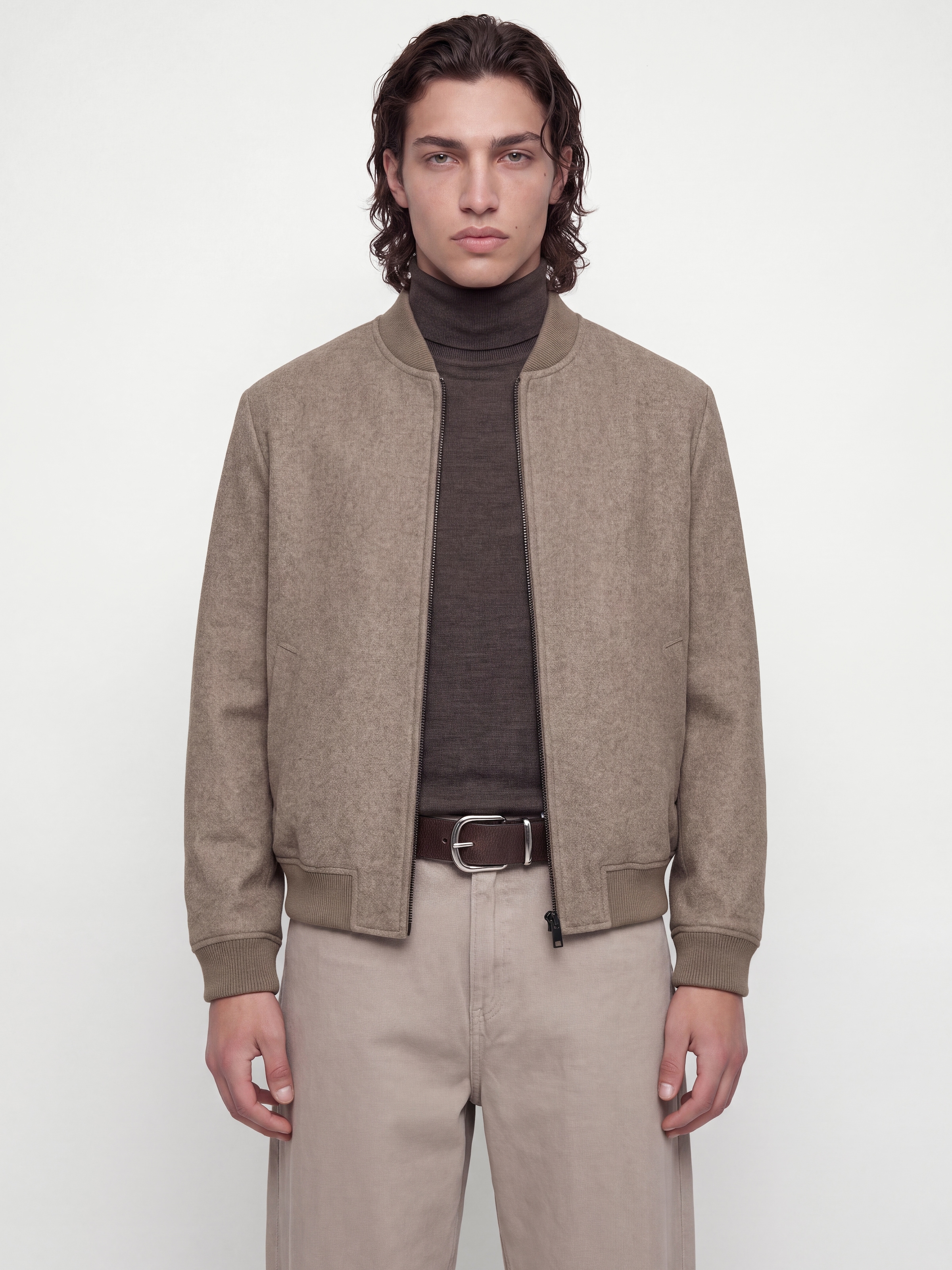 Jack & Jones Blouson "JJEJAMES BOMBER SN" Kunstfaser, regular fit