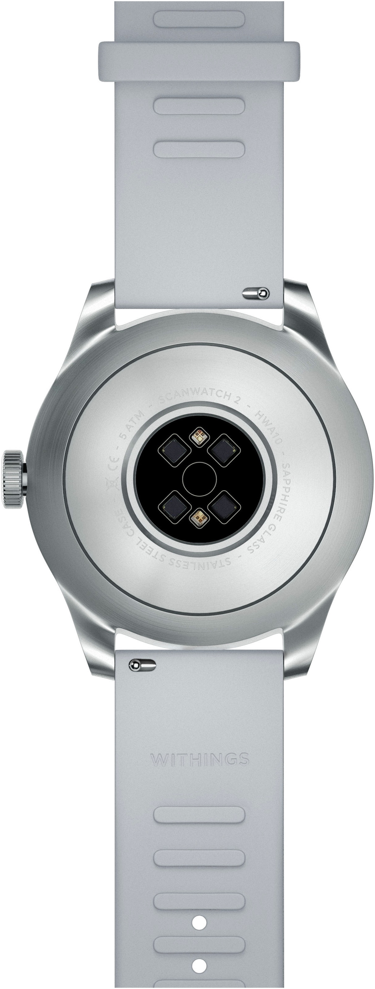 Withings Smartwatch »ScanWatch 2 42mm«, HealthSense OS,)