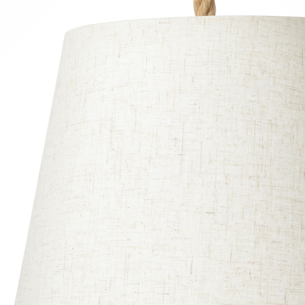 Brilliant Pendelleuchte »Sailor«, 1 flammig, Leuchtmittel E27 | ohne Leuchtmittel, Hängelampe 35cm natur/weiß