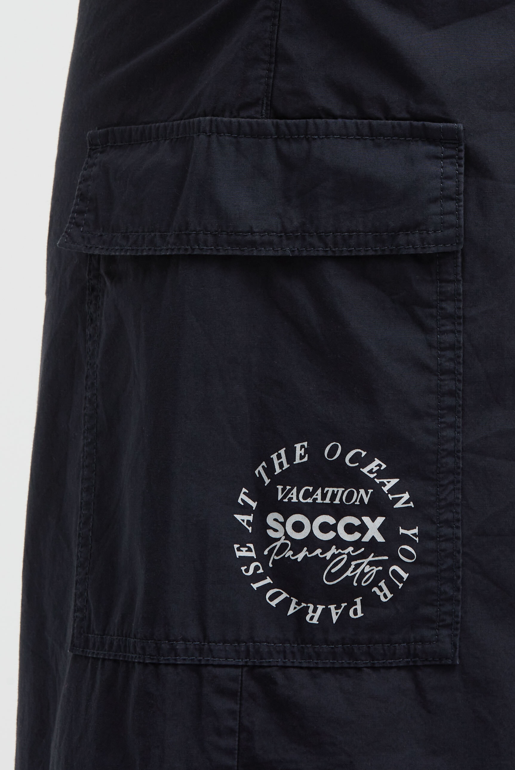 SOCCX Sommerrock mit verstellbarem Elastikbund