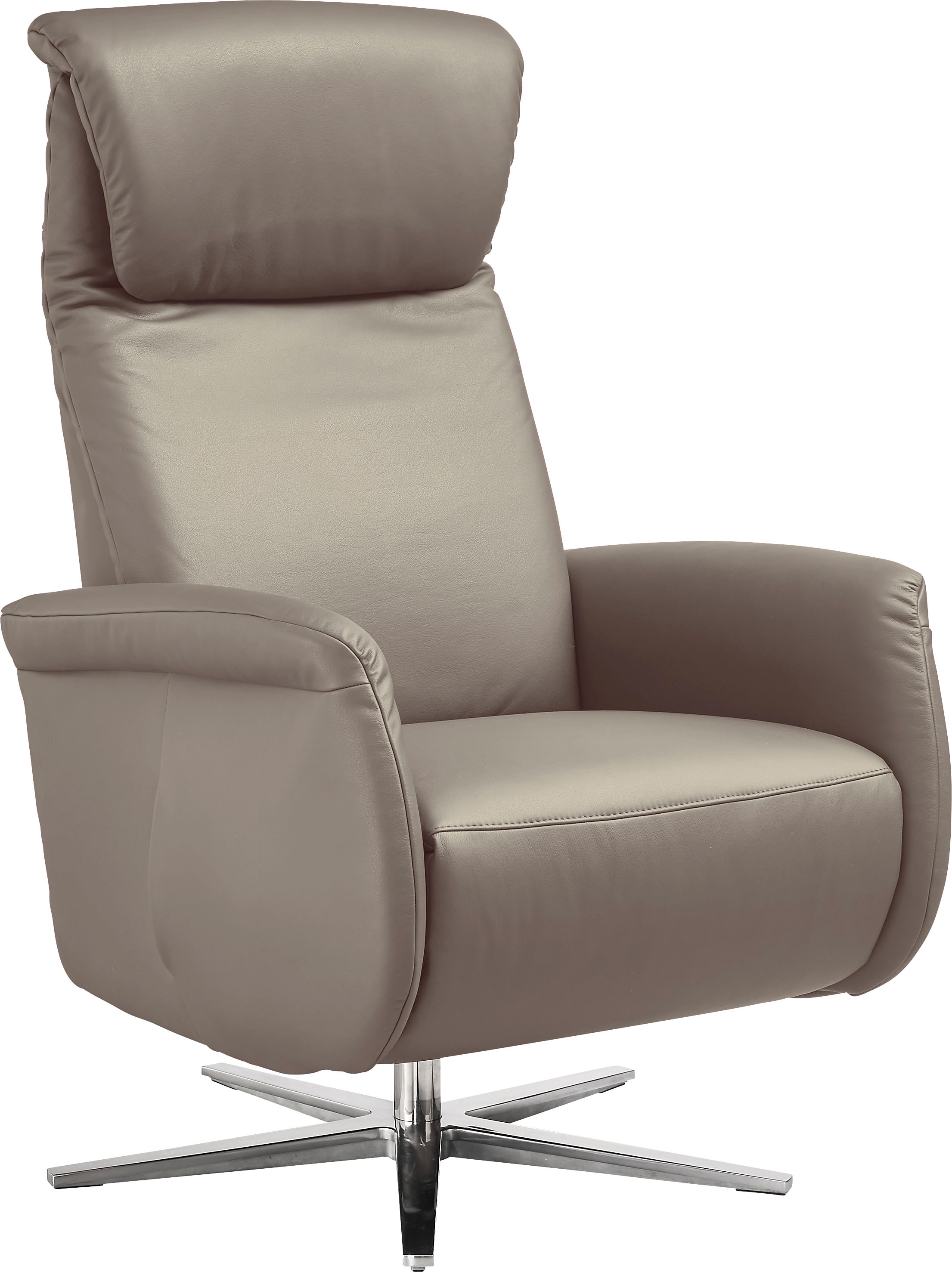 Home affaire Relaxsessel "Cartore Chromfuß, mit manueller oder motorischer günstig online kaufen