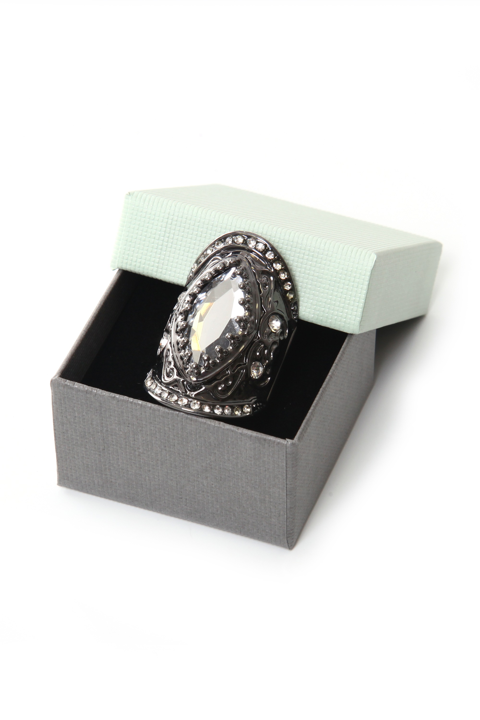 COLLEZIONE ALESSANDRO Queen Ring Silver 2