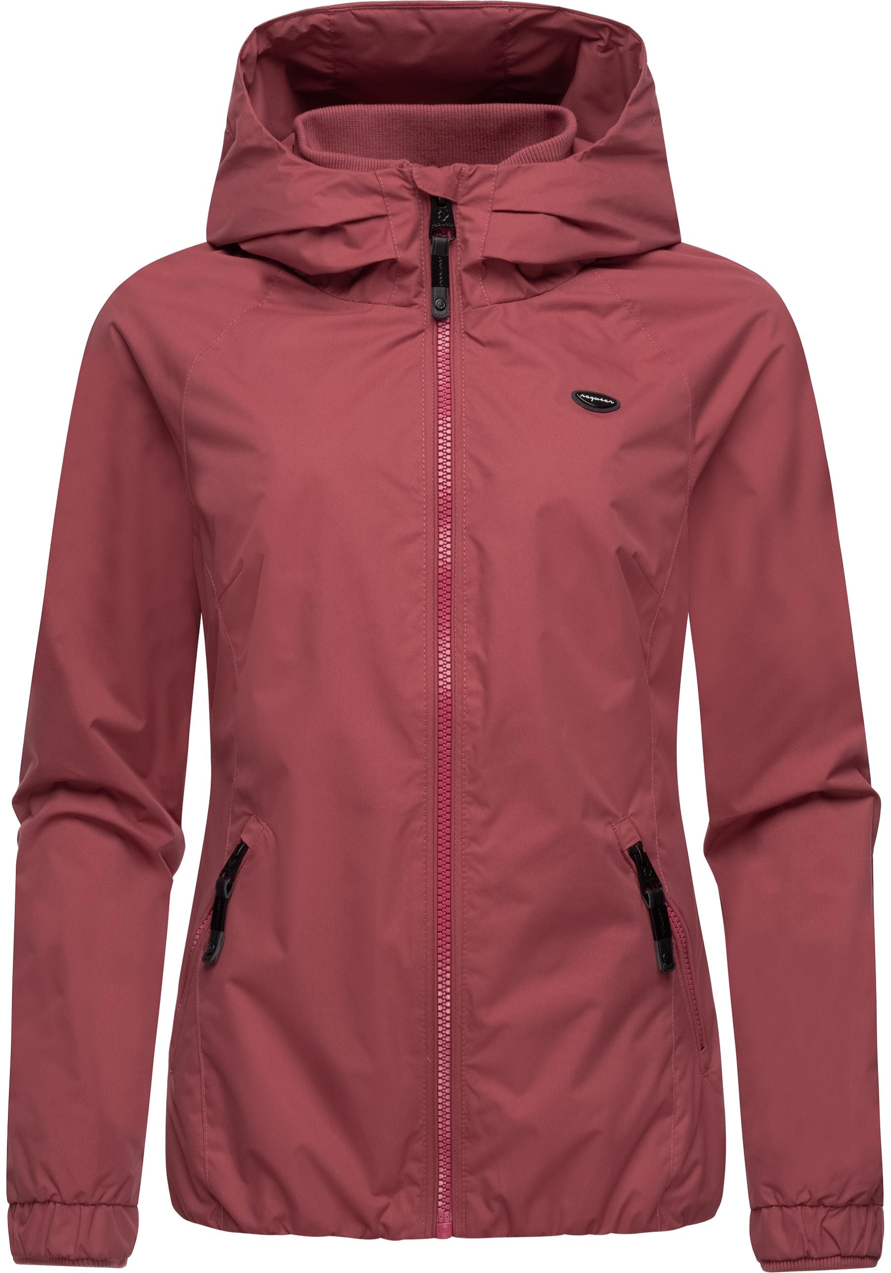 Ragwear Outdoorjacke »Dizzie«, mit Kapuze, Wasserdichte Übergangsjacke mit großer Kapuze