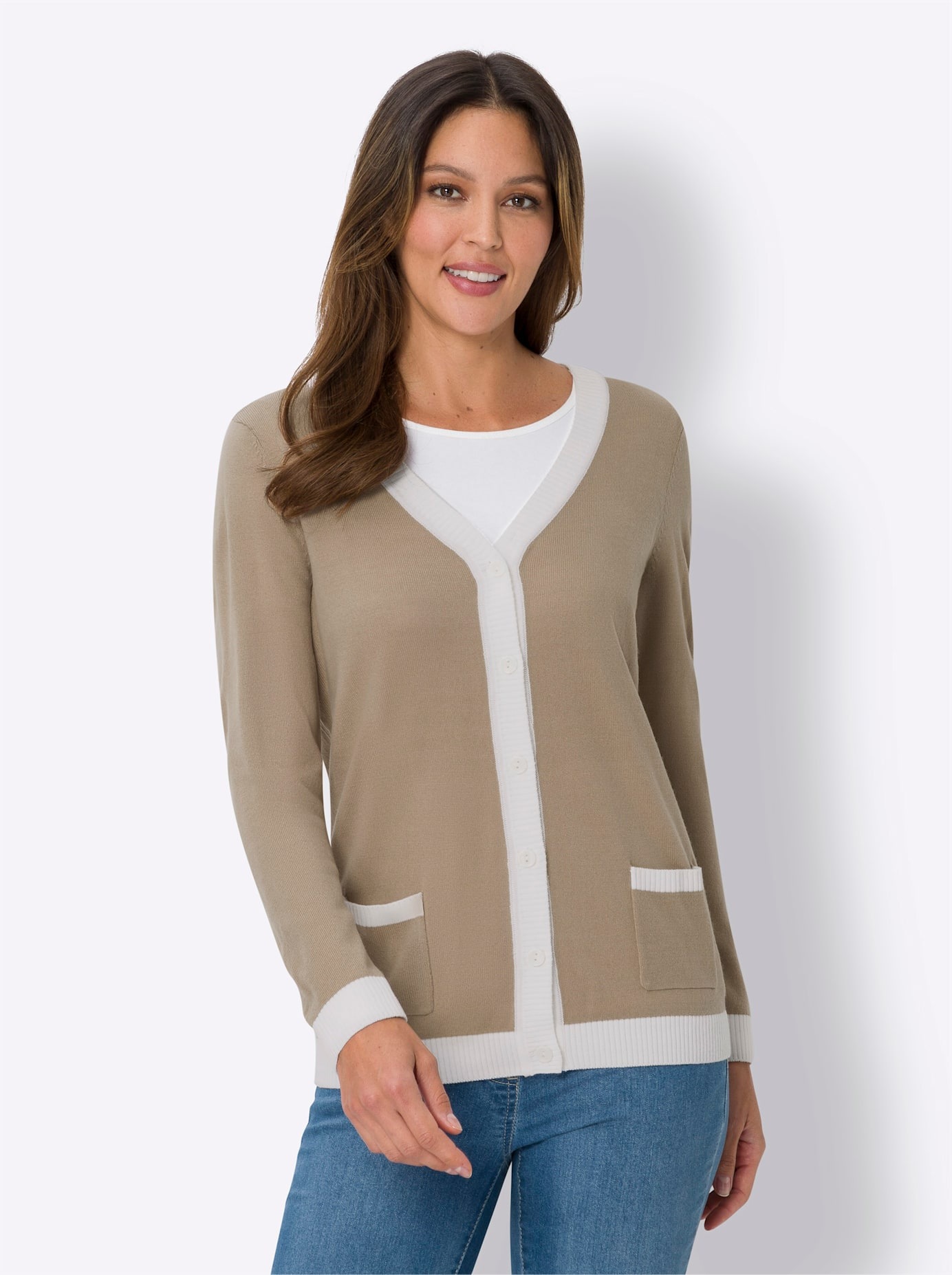 Classic Basics Strickjacke