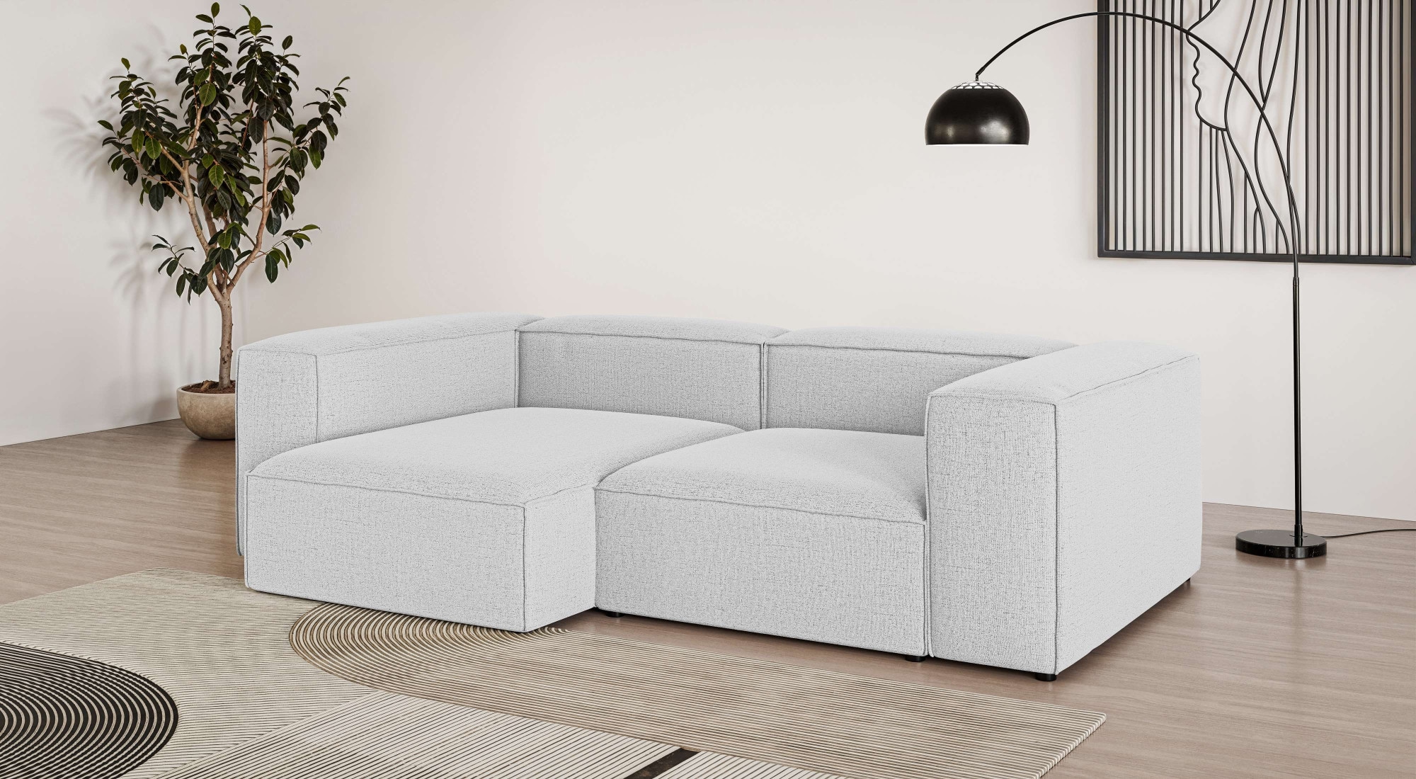 INOSIGN Ecksofa »XL HAILY L-Form Modularsofa e...