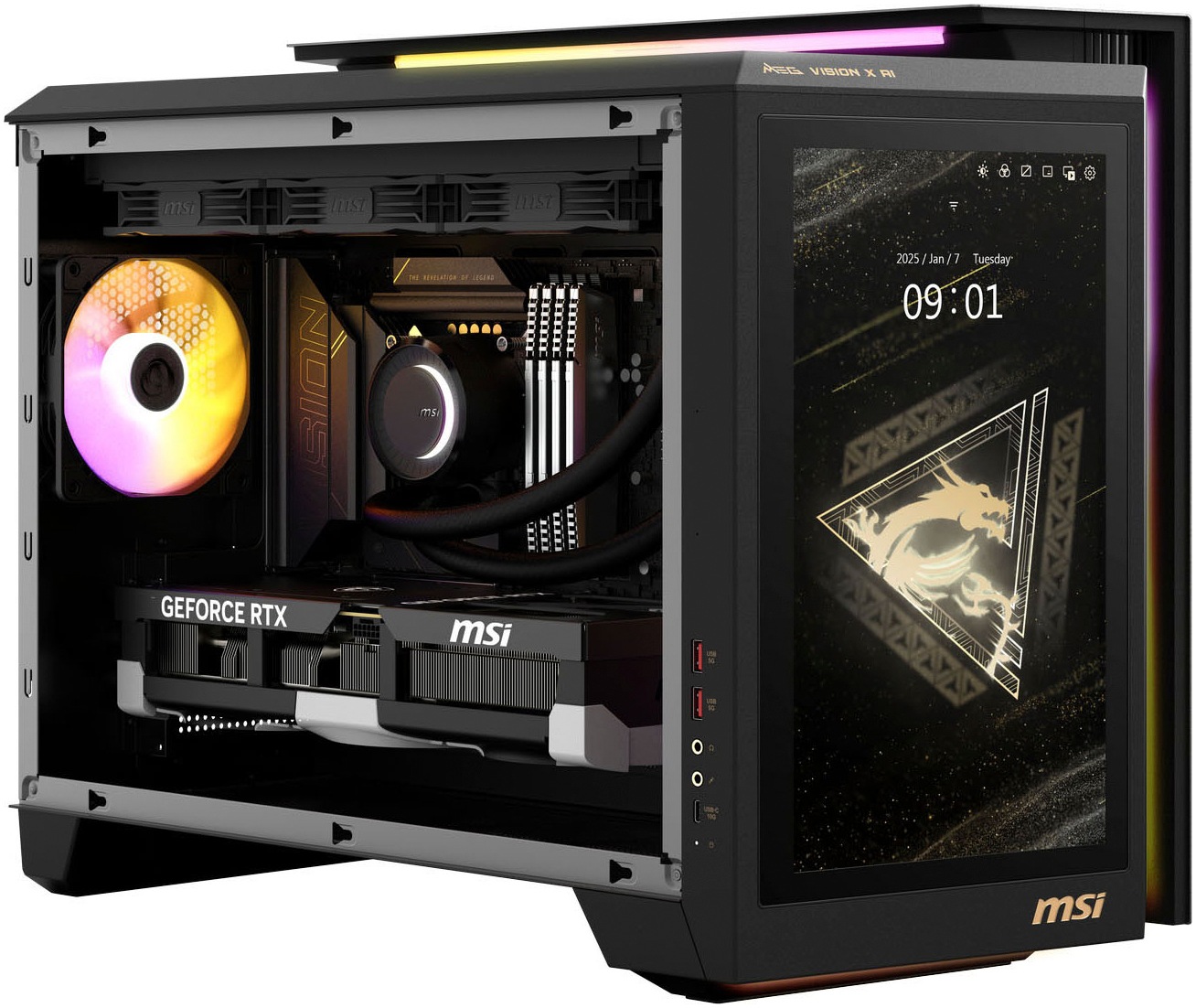 MSI Gaming-PC »MEG Vision X AI 2NVZ9-233DE«