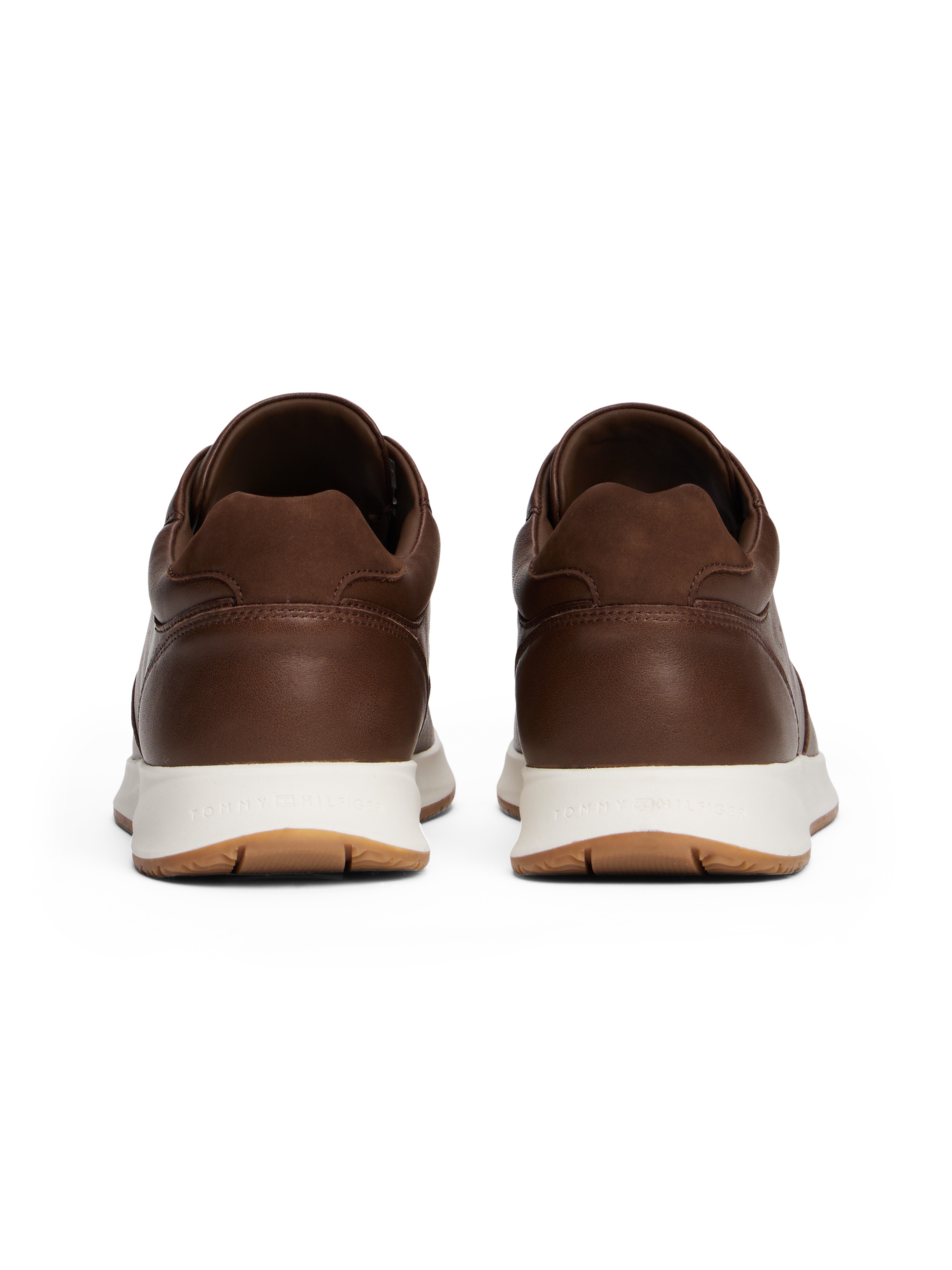 Tommy Hilfiger Sneaker »PREMIUM LEATHER HYBRID«, Freizeitschuh, Halbschuh, Schnürer mit weicher Schaftrand-Posterung