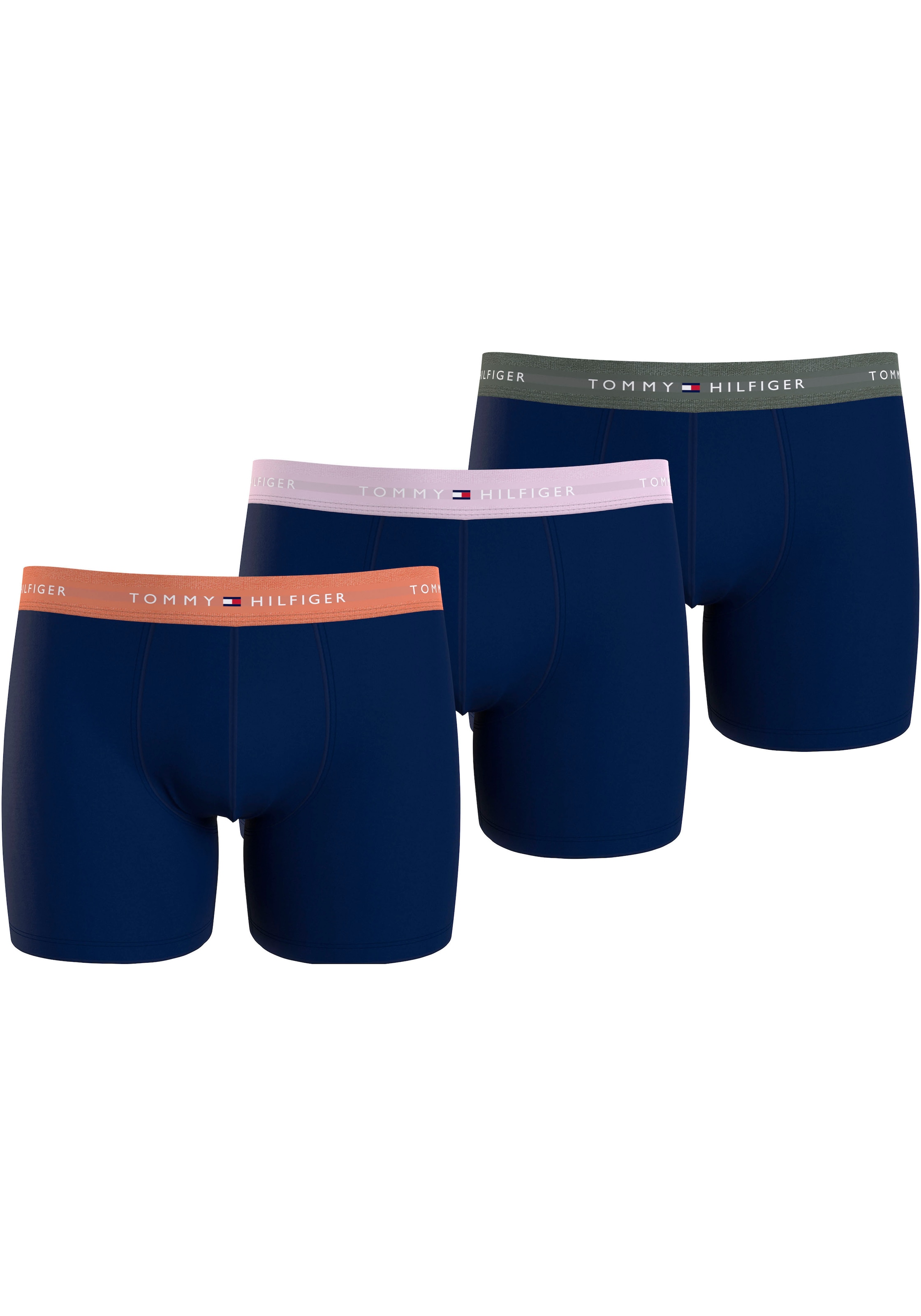 Boxer »3P BOXER BRIEF WB«, (Packung, 3 St., 3er), mit Logobund