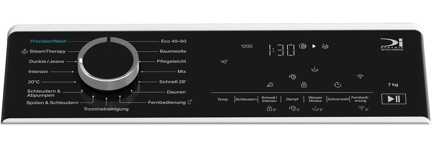 BAUKNECHT Waschmaschine Toplader »TBK 71A BWD SILENCE« 6 kg 1200 U/min HomeWhiz – smarte Vernetzung für mehr Komfort