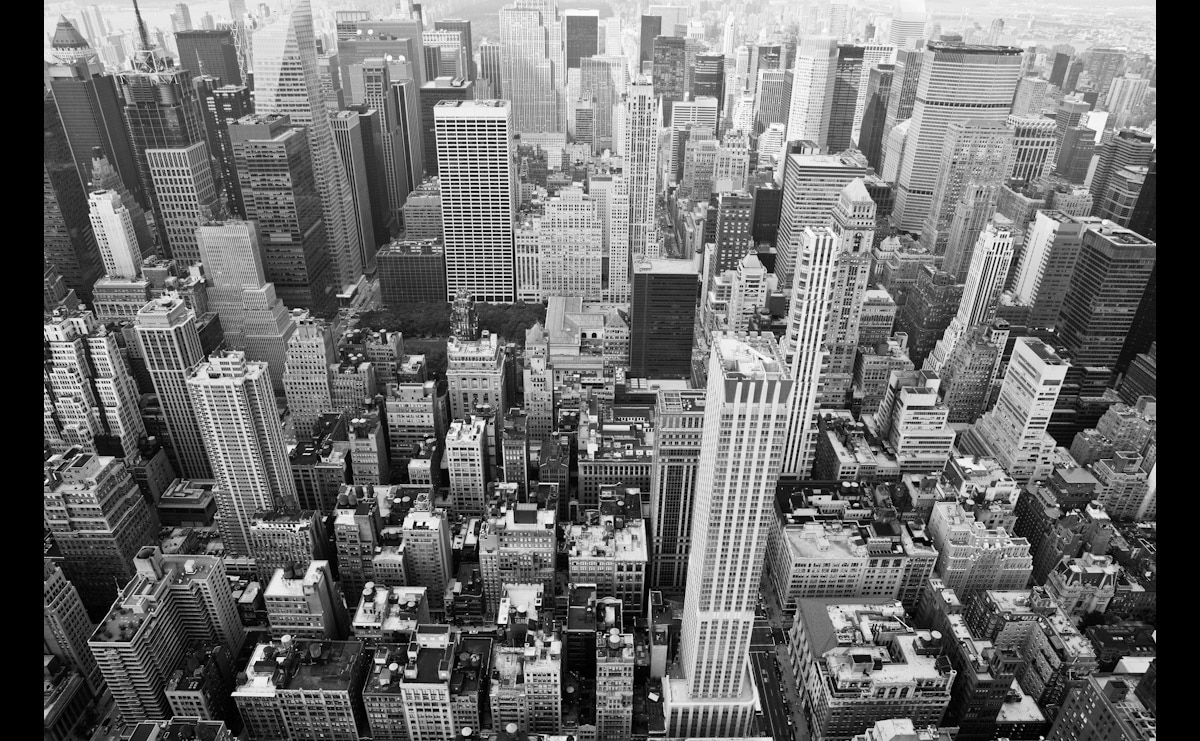 Papermoon Fototapete "Manhattan Stadtbild"