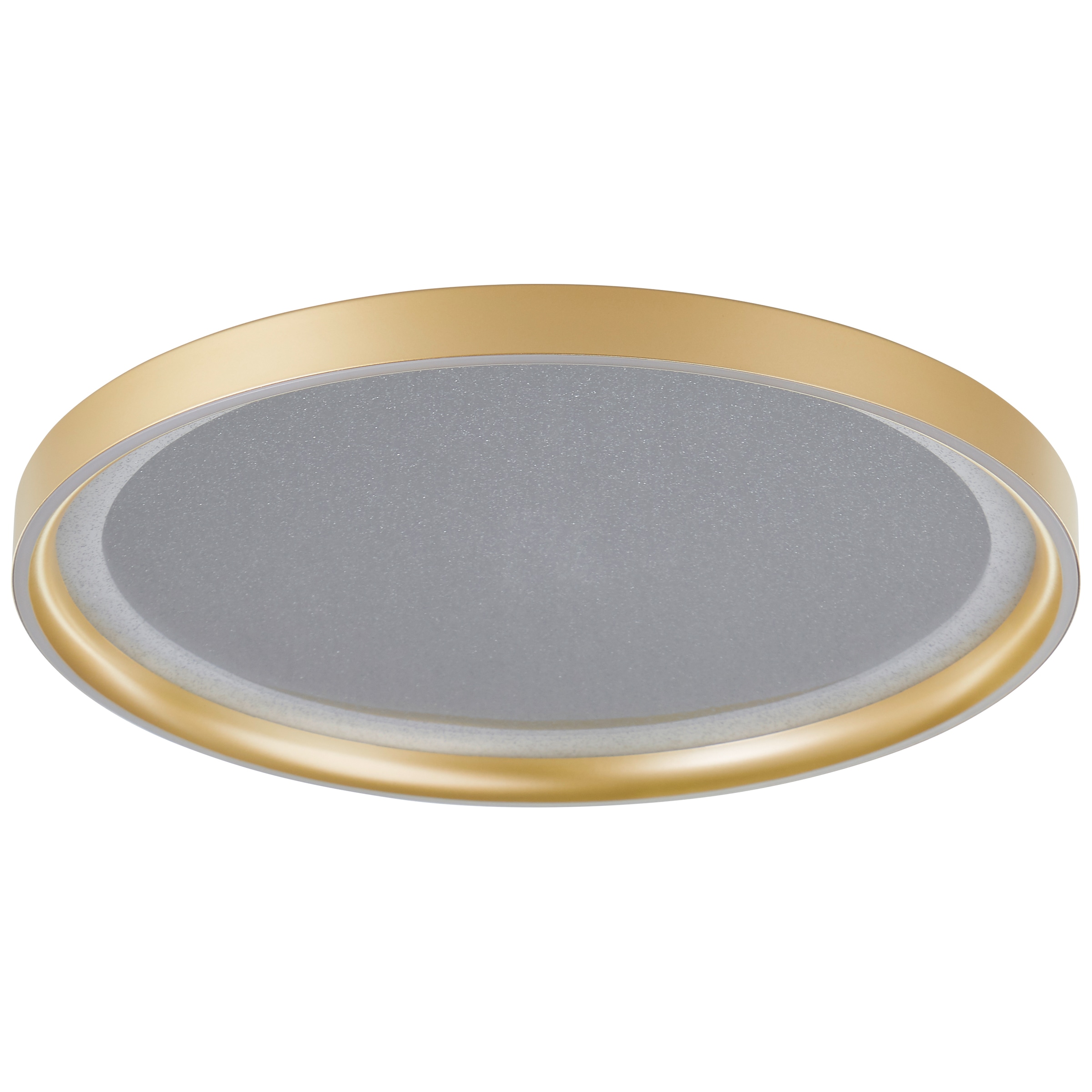 Brilliant LED Deckenleuchte »Quito«, LED Deckenlampe, Glitzereffekt, 3 Stufen Dimmer, Ø 42 cm, 3800 lm