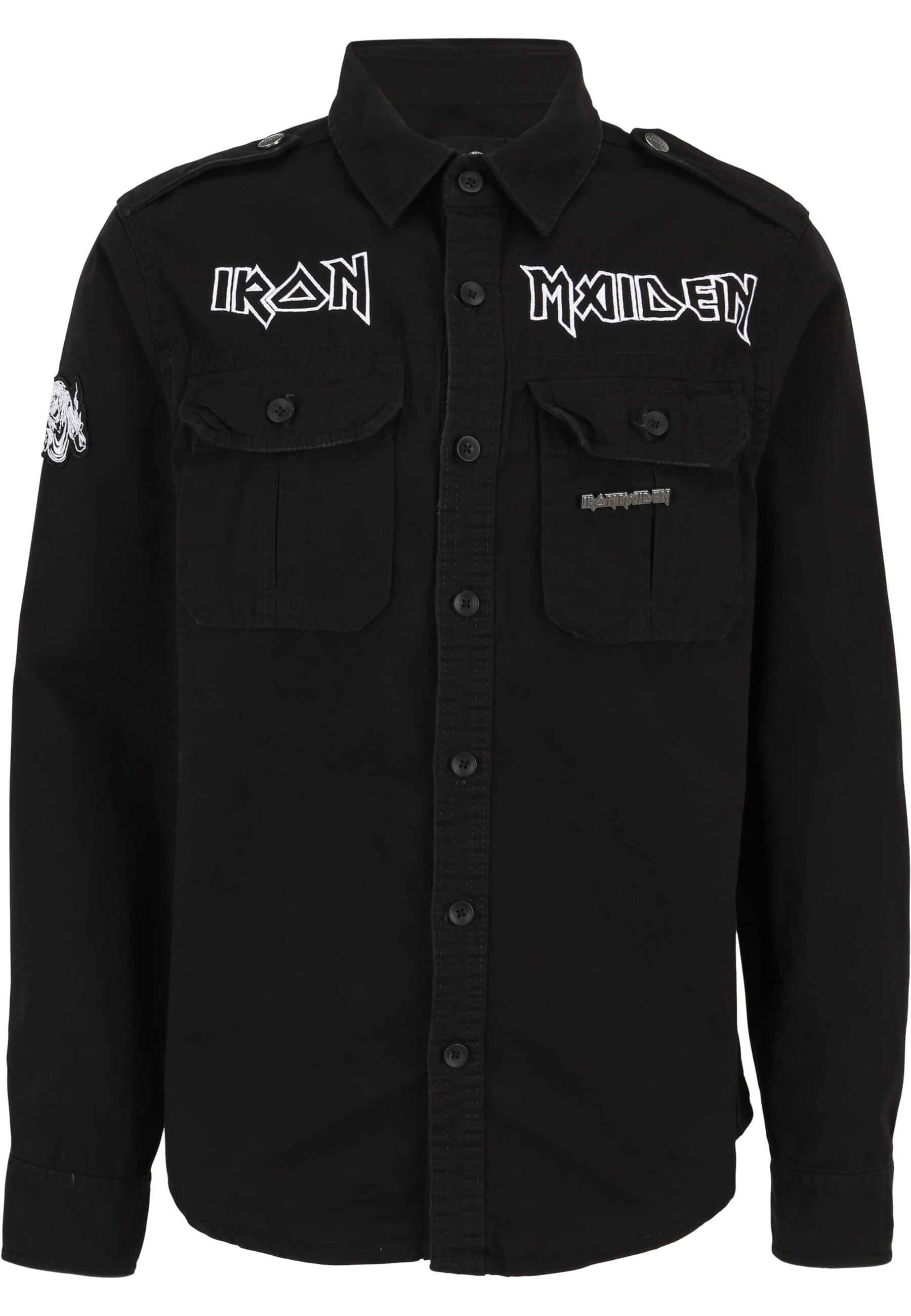 Brandit Langarmhemd "Brandit Iron Maiden Vintage Shirt long sleeve Eddy" 1 günstig online kaufen