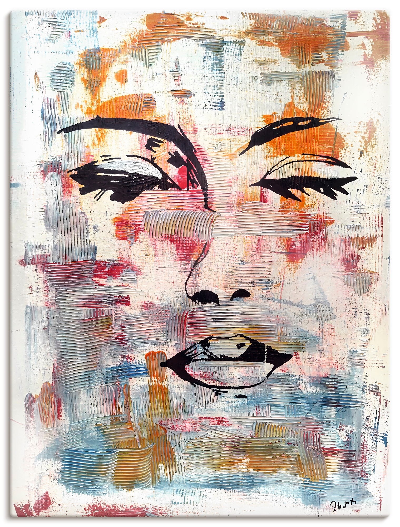 Artland Wandbild "Eine Frau aus einem anderen Universum" Bilder von Frauen 1 Stk. tlg. als Alubild, Leinwandbild, Poster, Wandaufkleber in verschied. Größen