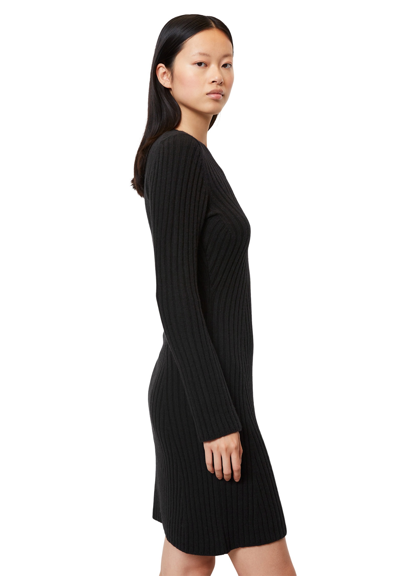 Marc O'Polo Strickkleid »mit Fully fashioned Details«