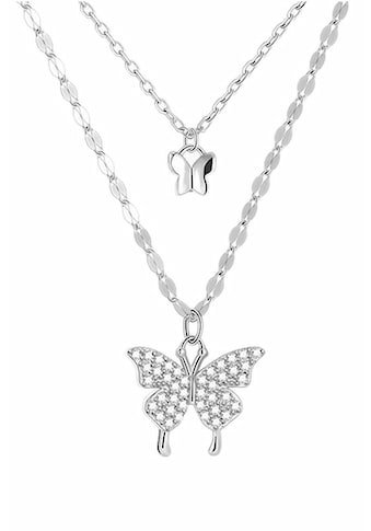 Silberkette »Butterflies«