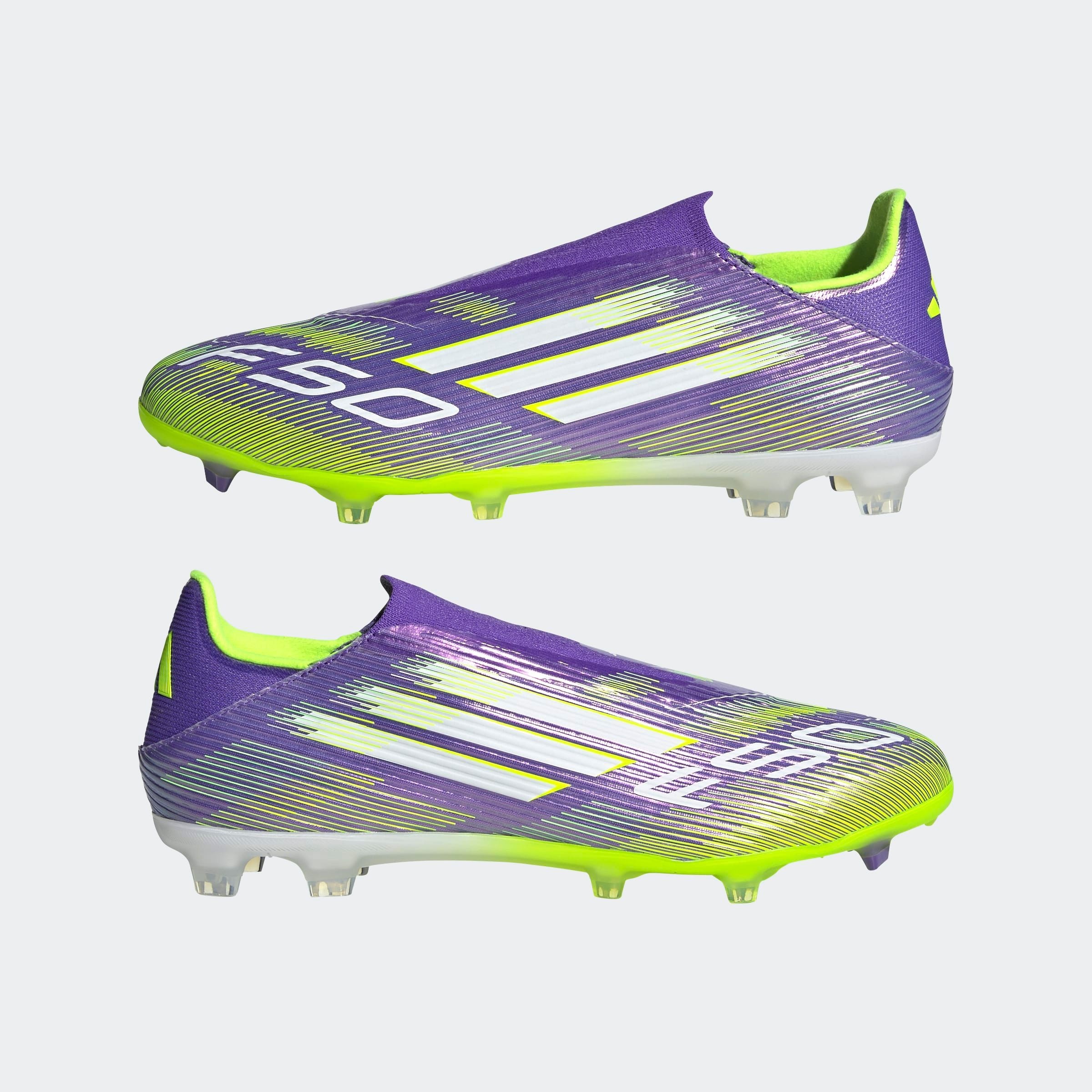 adidas Performance Fußballschuh »F50 LEAGUE LACELESS FIRM/MULTI-GROUND BOOTS«, geeignet für Rasen- und Kunstrasenplätze