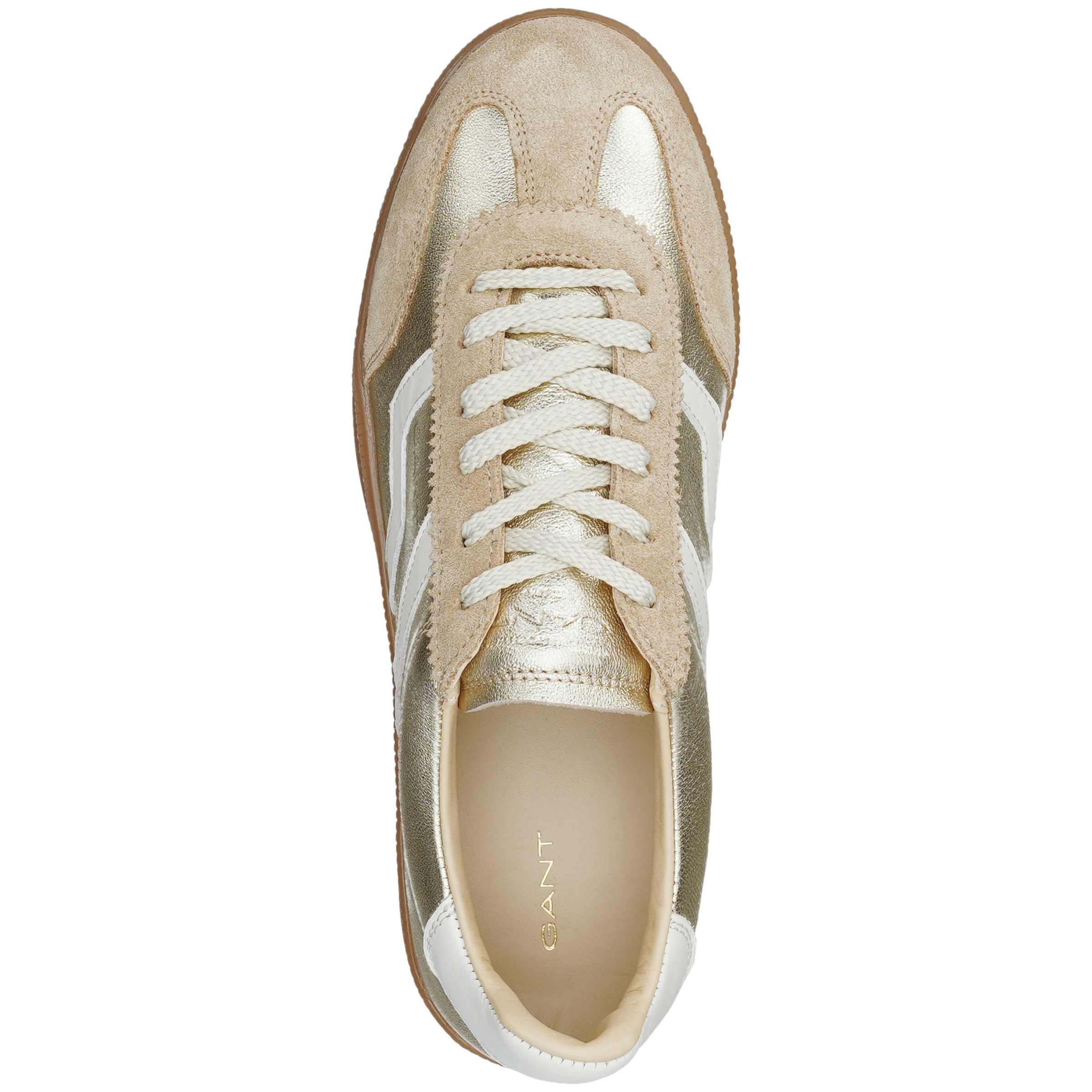 Gant Sneaker »Cuzima«  Retro Sneaker, Schnürschuh im Metallic Look