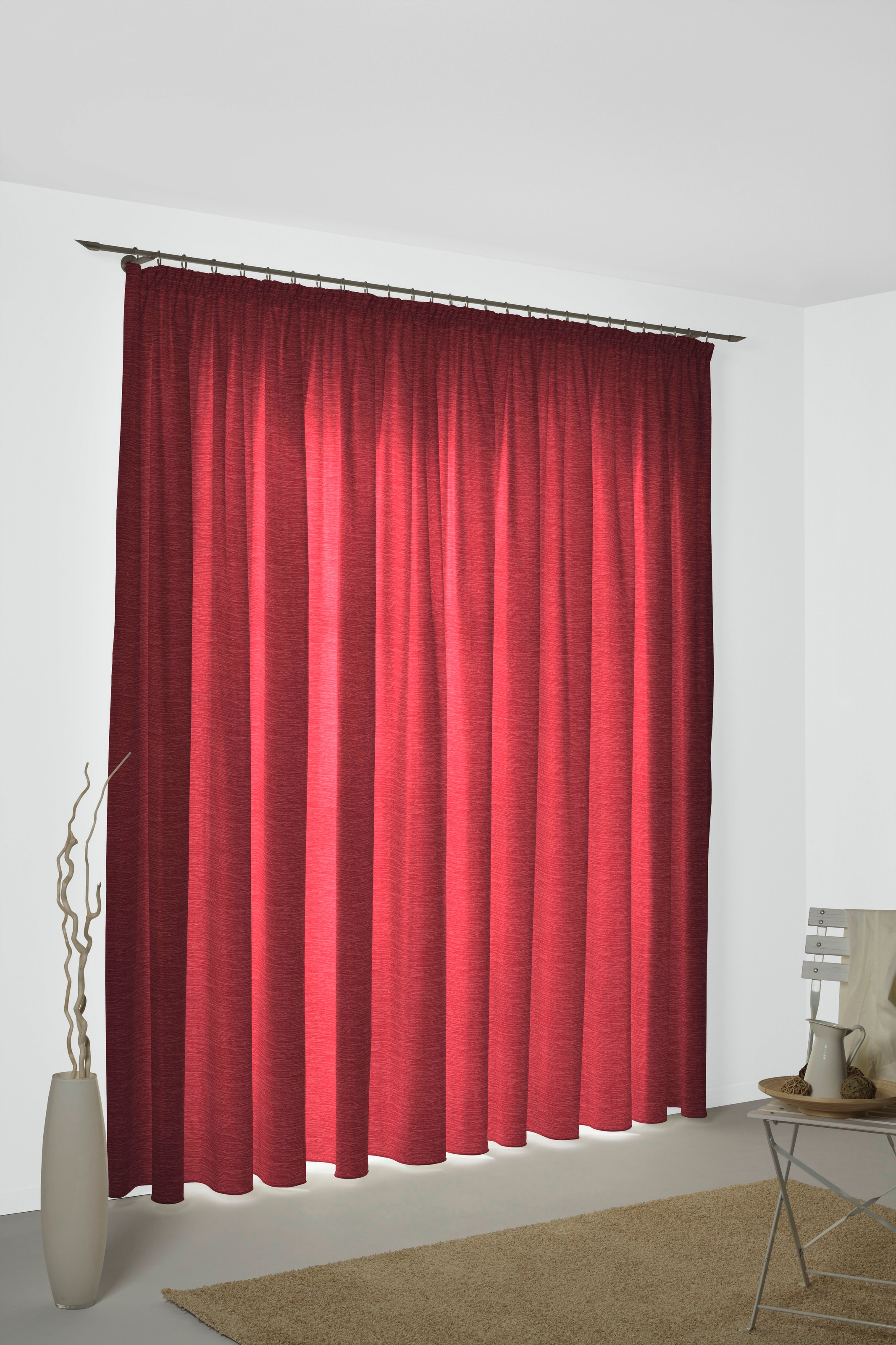 Wirth Vorhang "Trondheim 328 g/m²" Kräuselband;Deutsch (DE);Englisch (EN);F günstig online kaufen