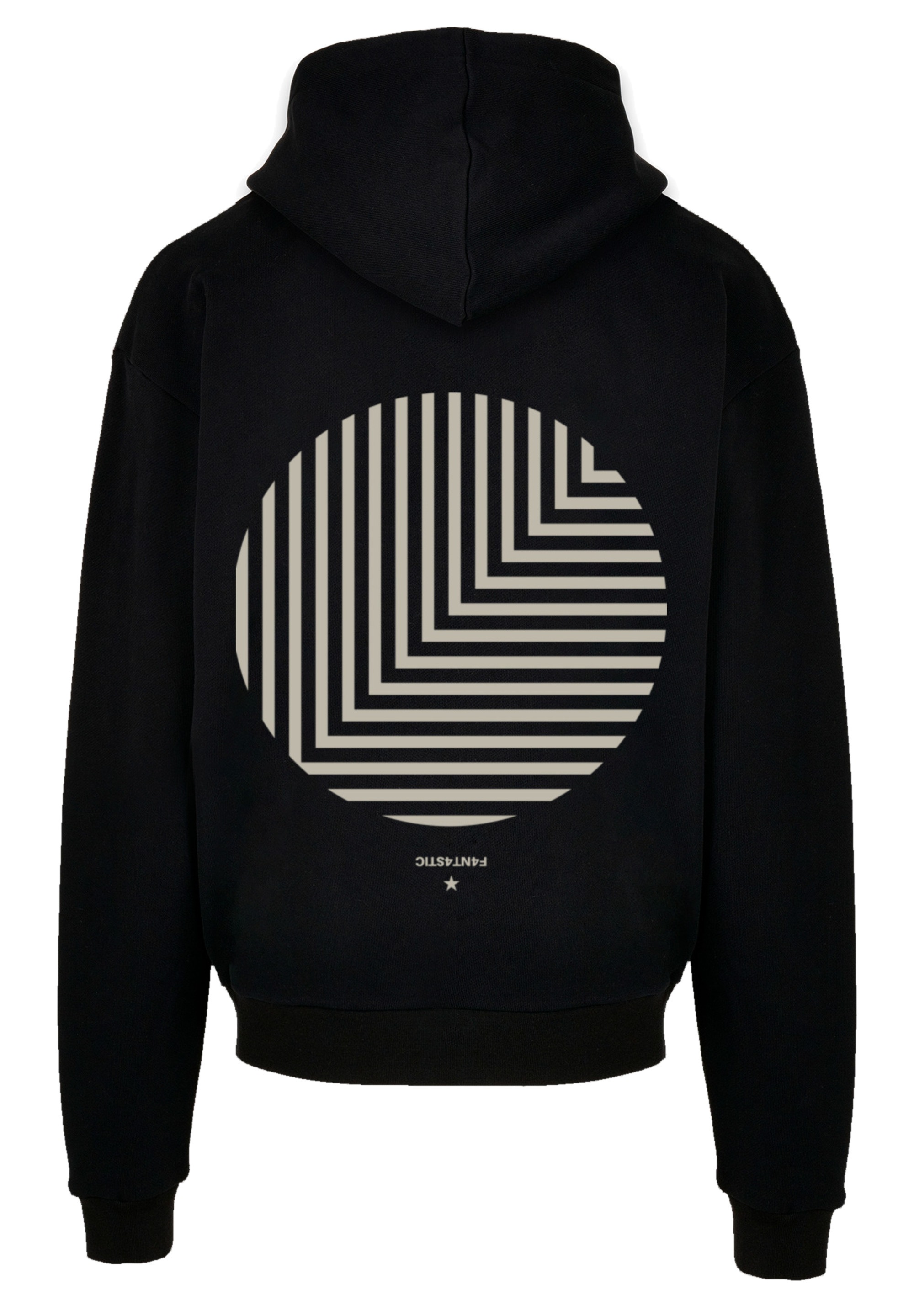 F4NT4STIC Kapuzenpullover »Geometrics Grün«, Print