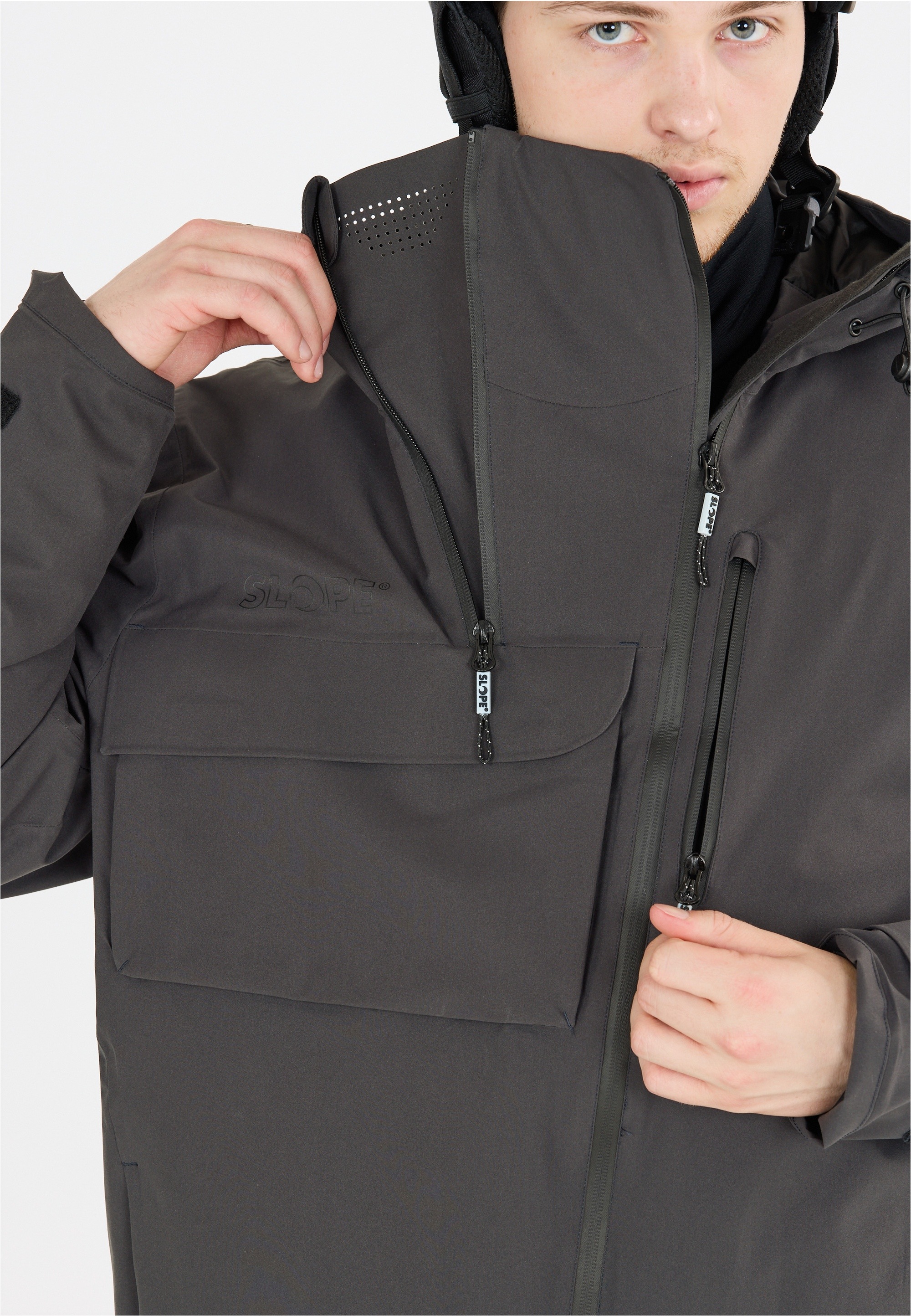 SLOPE Skijacke »Zuko«, Mit innovativem Reißverschlussdesign