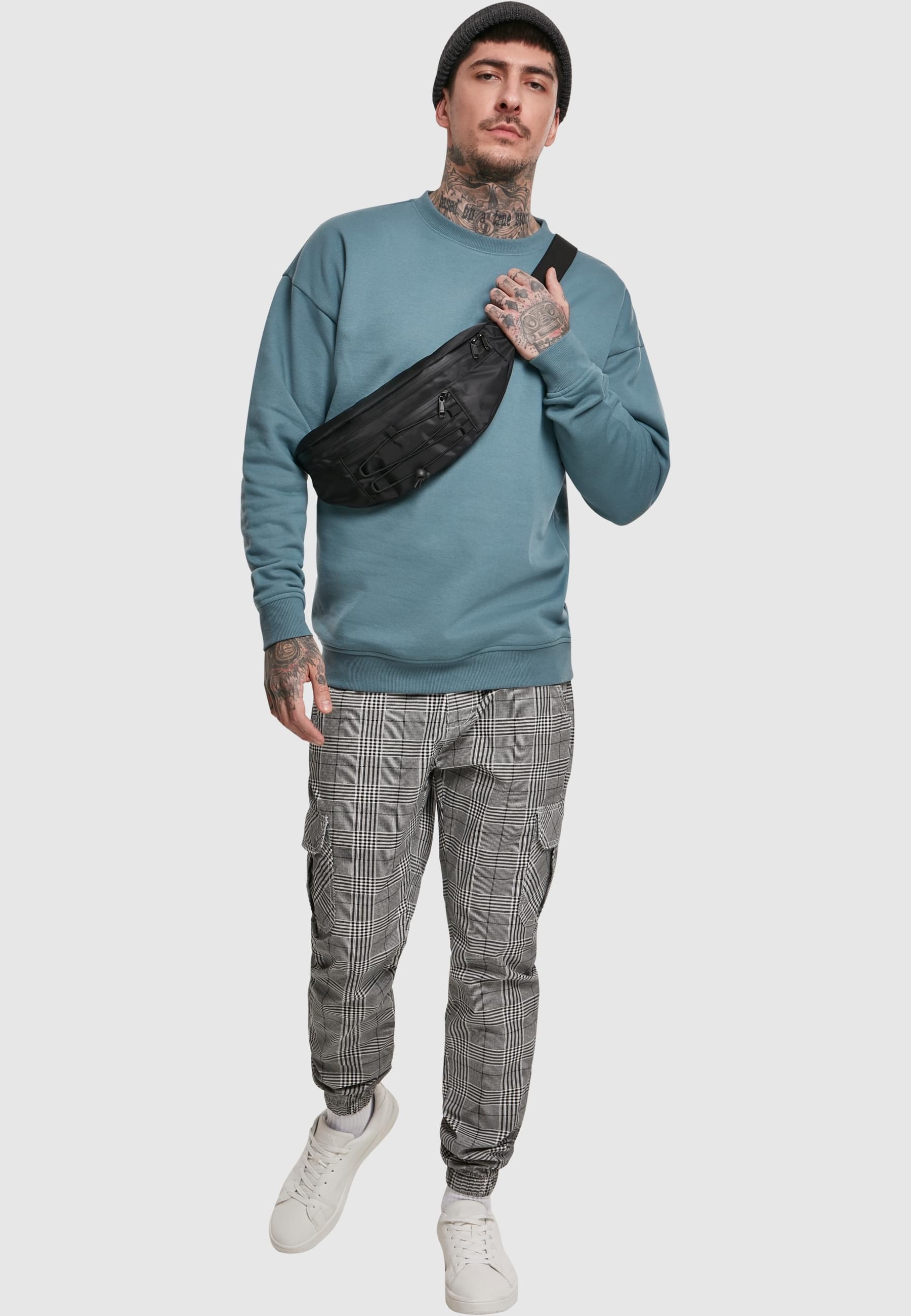 URBAN CLASSICS Rundhalspullover »Urban Classics Herren Sweat Crewneck«, (1 tlg.)