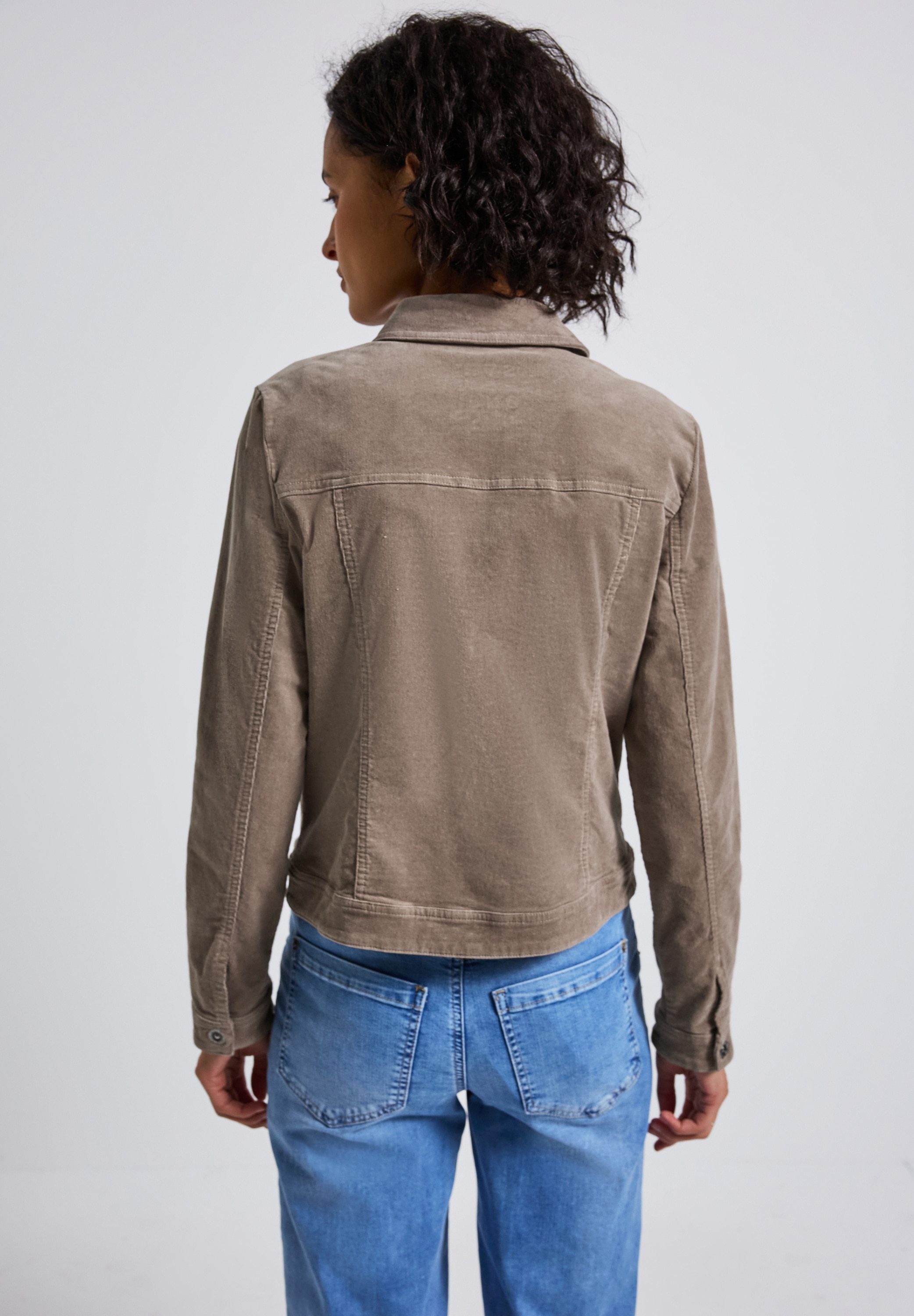 STREET ONE Cordjacke, ohne Kapuze, in Cord-Optik