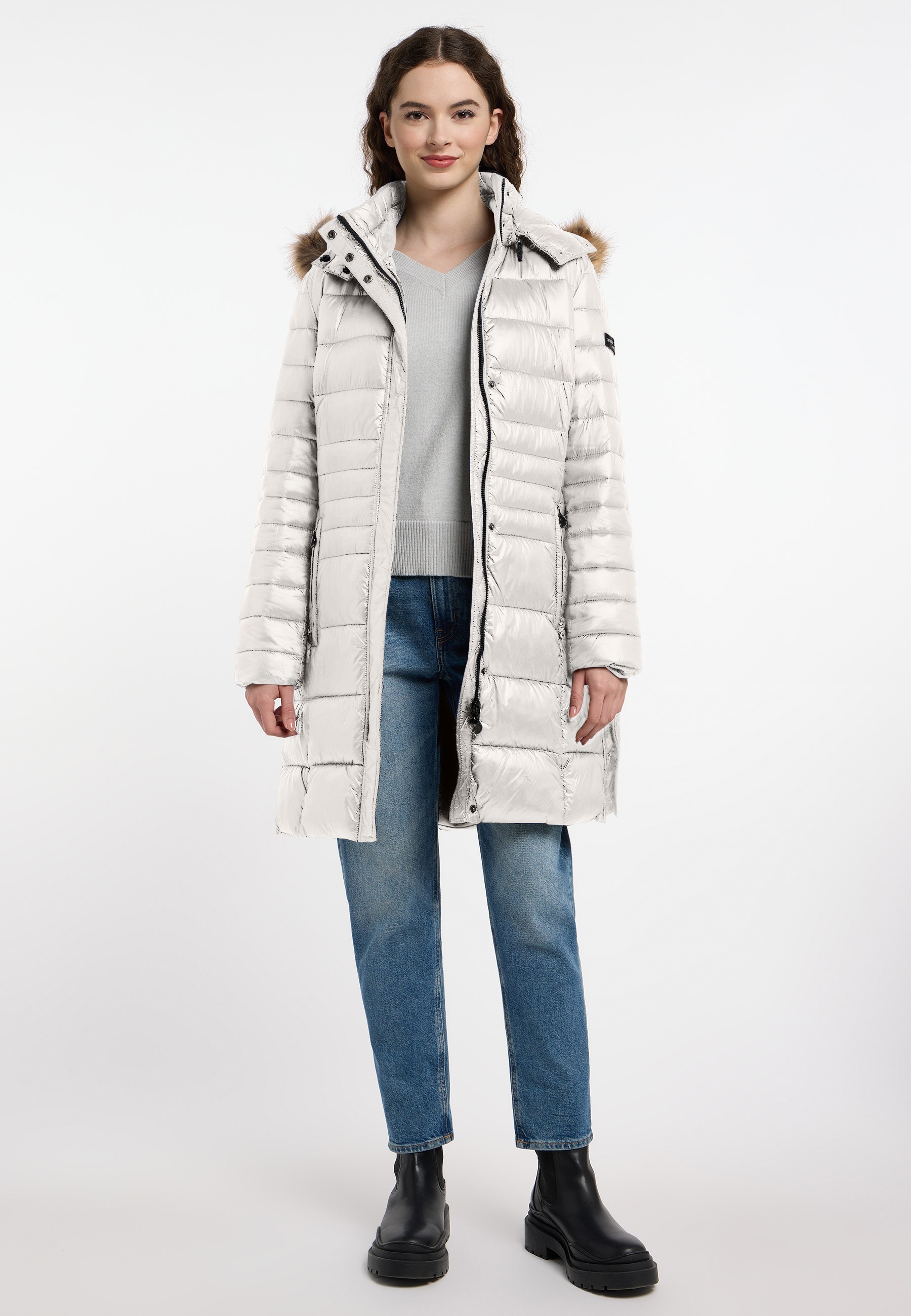 Frieda & Freddies Langmantel »Thermolite Coat / Dalia 2« mit Reißverschluss