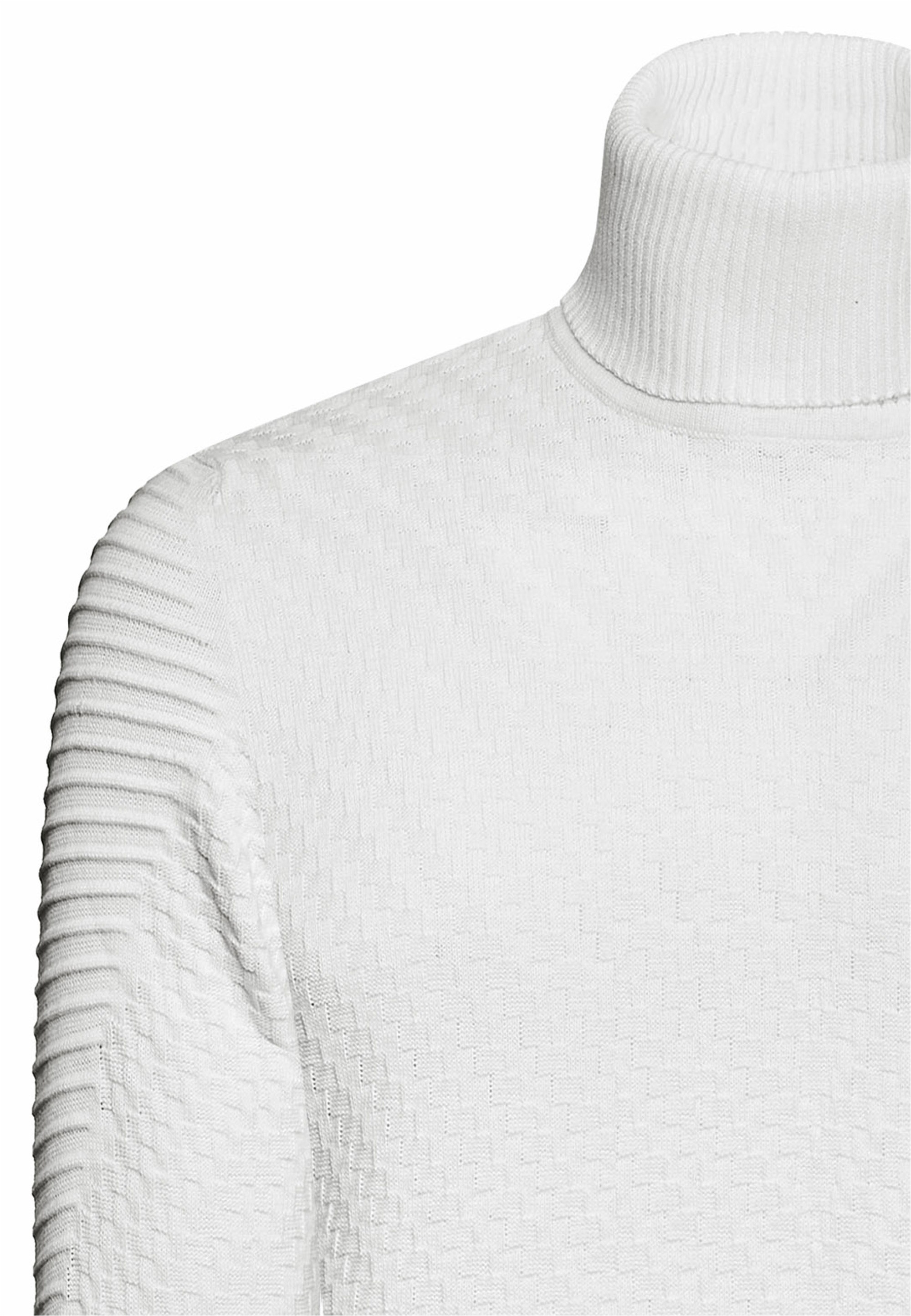 Rusty Neal Rollkragenpullover in stilvollem Feinstrick