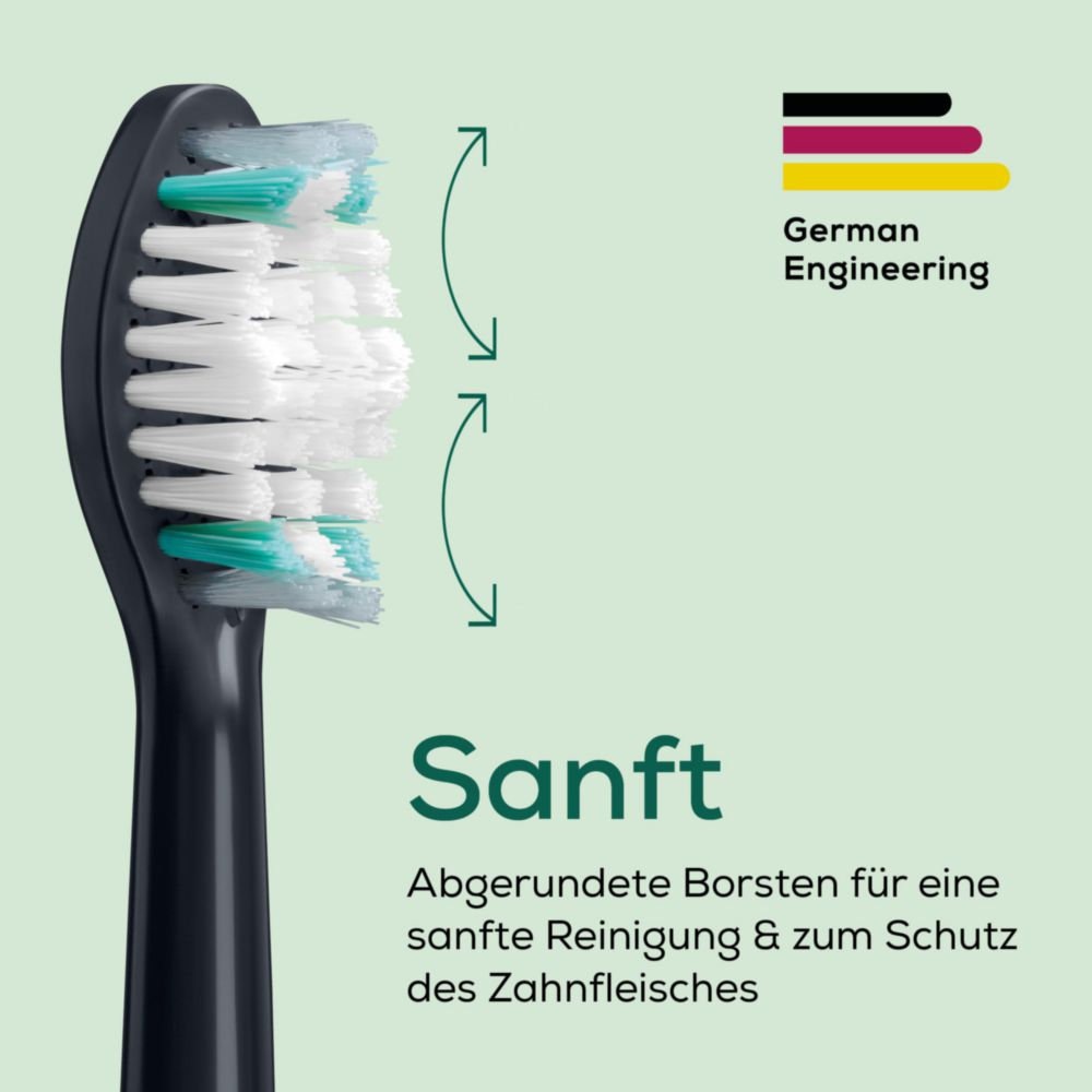 BEURER Aufsteckbürsten »SC Bürstenköpfe mit Indikatorborsten Classic Clean«, (4 Stück), Schalltechnologie für schonende und gründliche Zahnpflege