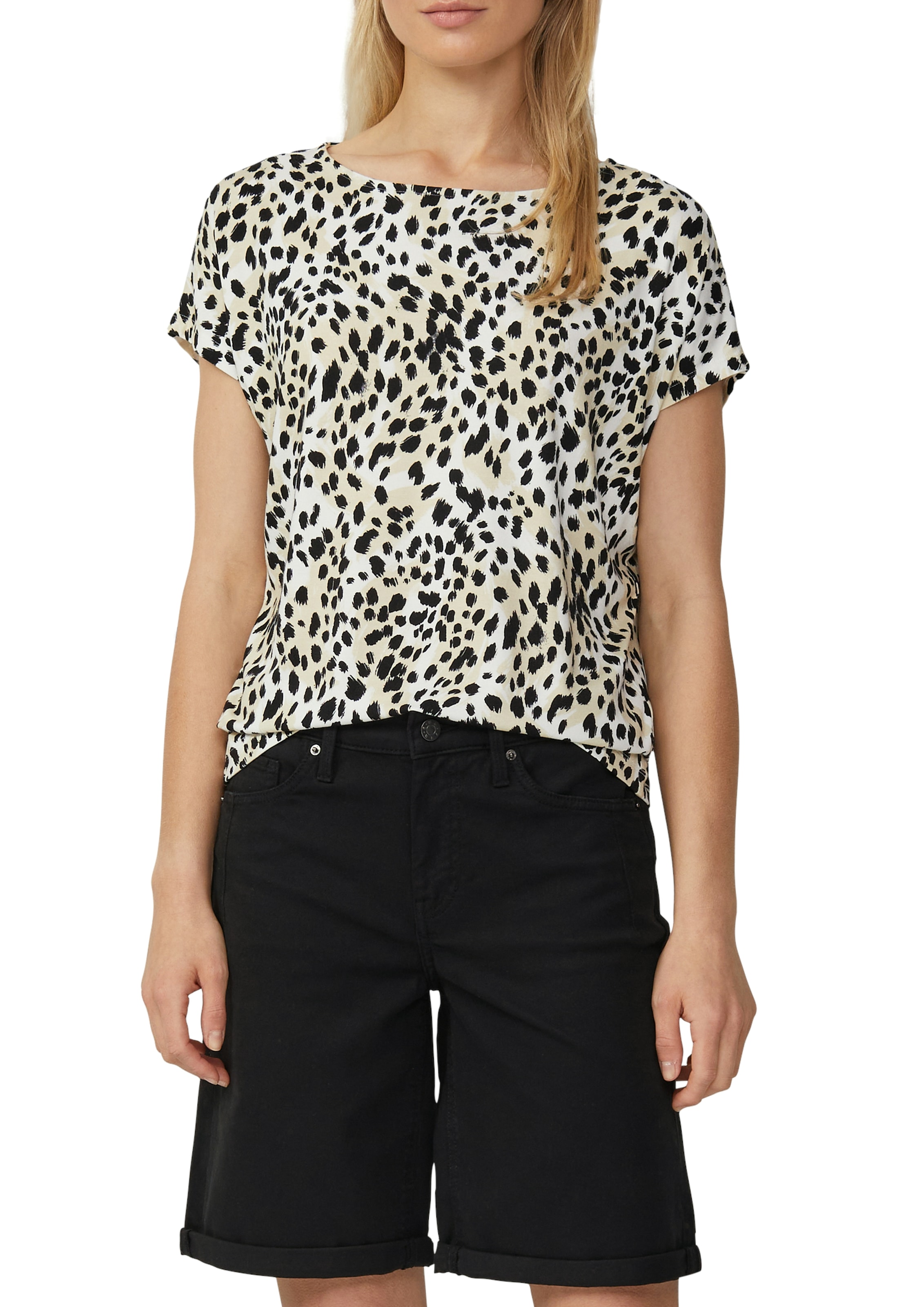 s.Oliver T-Shirt, mit All-Over Print günstig online kaufen