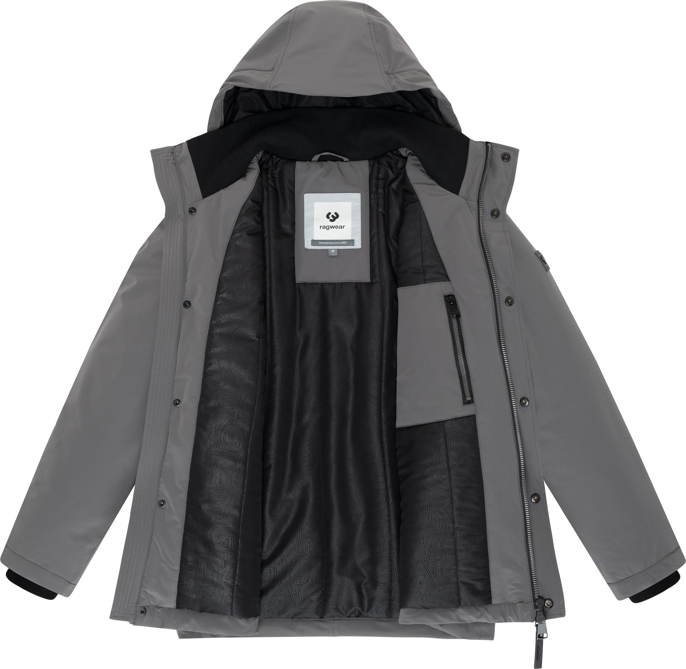 Ragwear Outdoorjacke »Saqon YOUMODO«, mit Kapuze, Wasserfeste Herren Jacke mit Kapuze