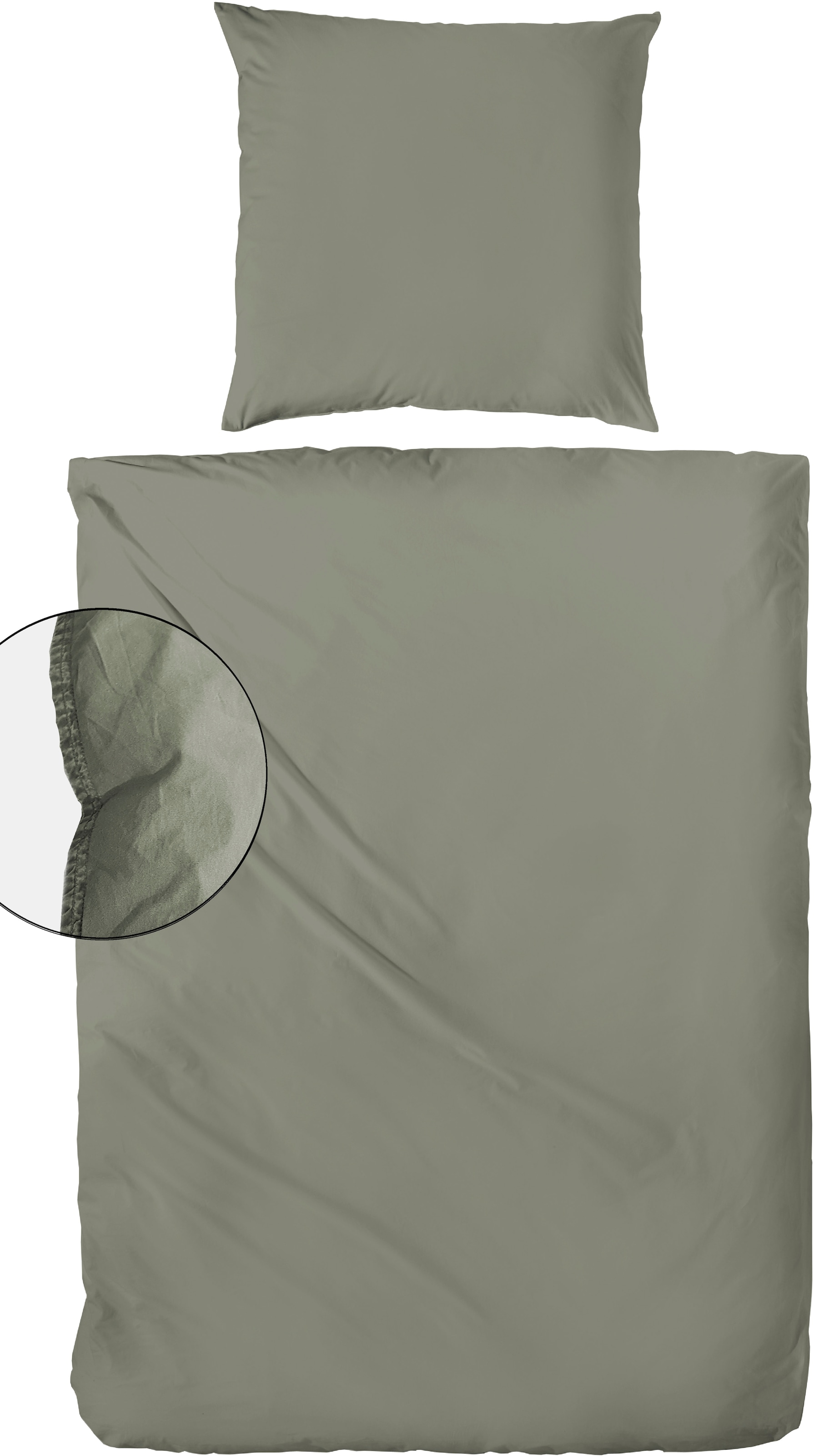 Primera Bettwäsche "Primera Stone-Washed Flanell" 2 Stk. tlg. Bettwäsche au günstig online kaufen