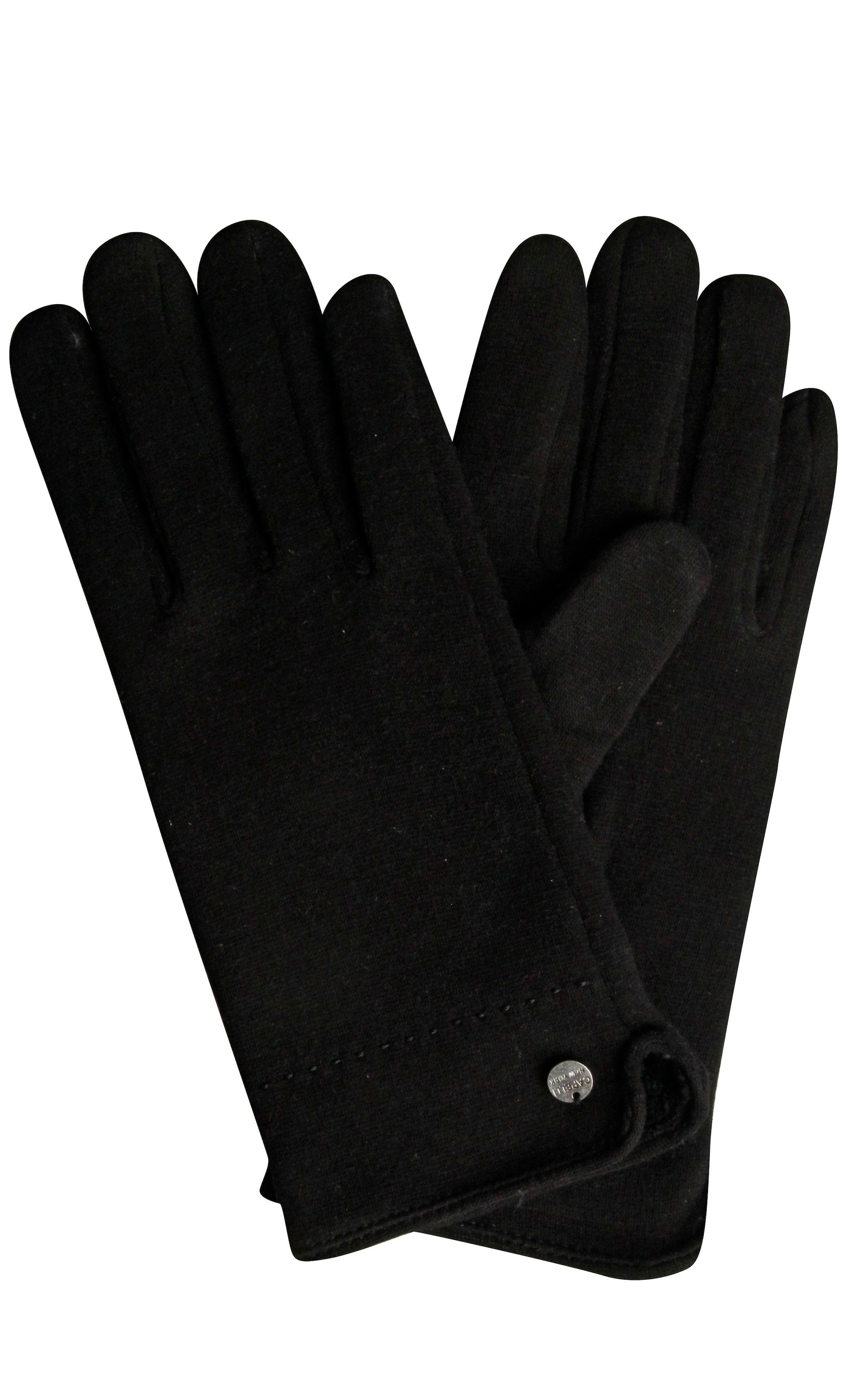 Capelli New York Strickhandschuhe 1 Paar, mit edlem Logoplättchen günstig online kaufen