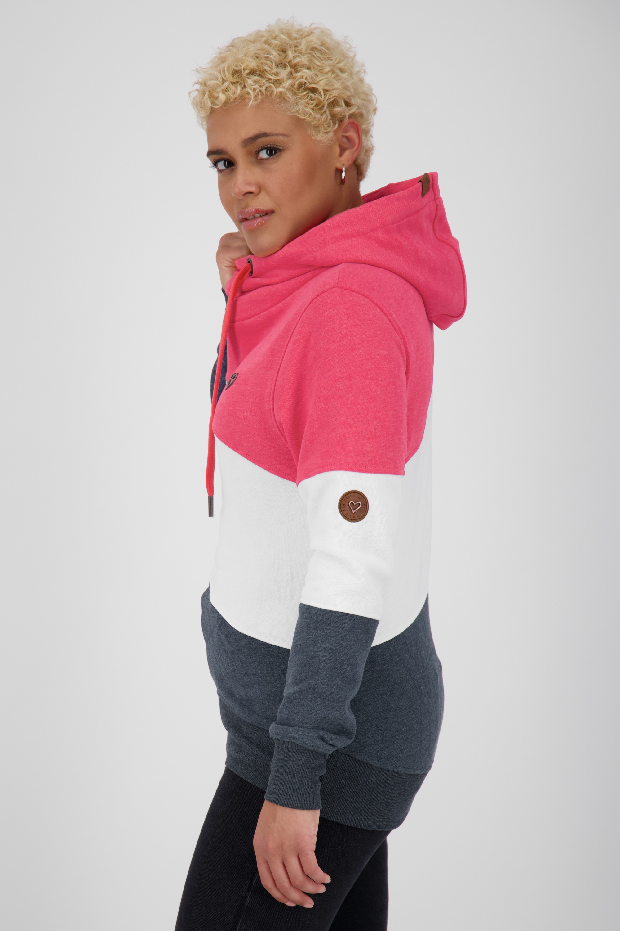 Alife & Kickin Kapuzensweatshirt »Damen StacyAK«