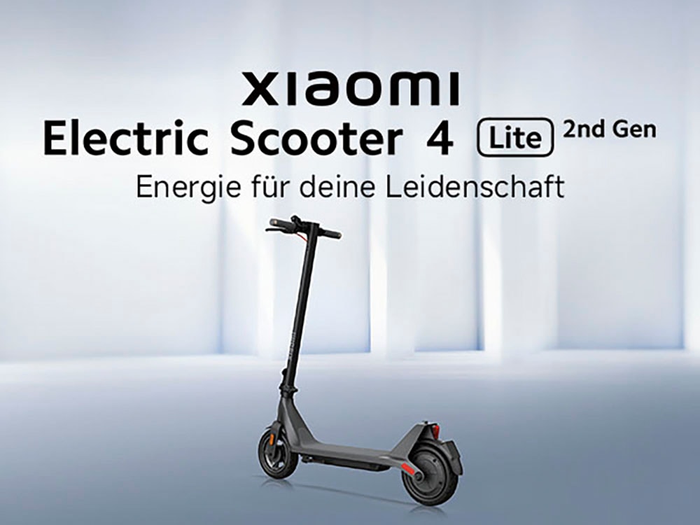 Xiaomi E-Scooter »Electric Scooter 4 Lite GE, 2nd Gen«, Electric Scooter, mit Straßenzulassung, bis zu 20 km Reichweite
