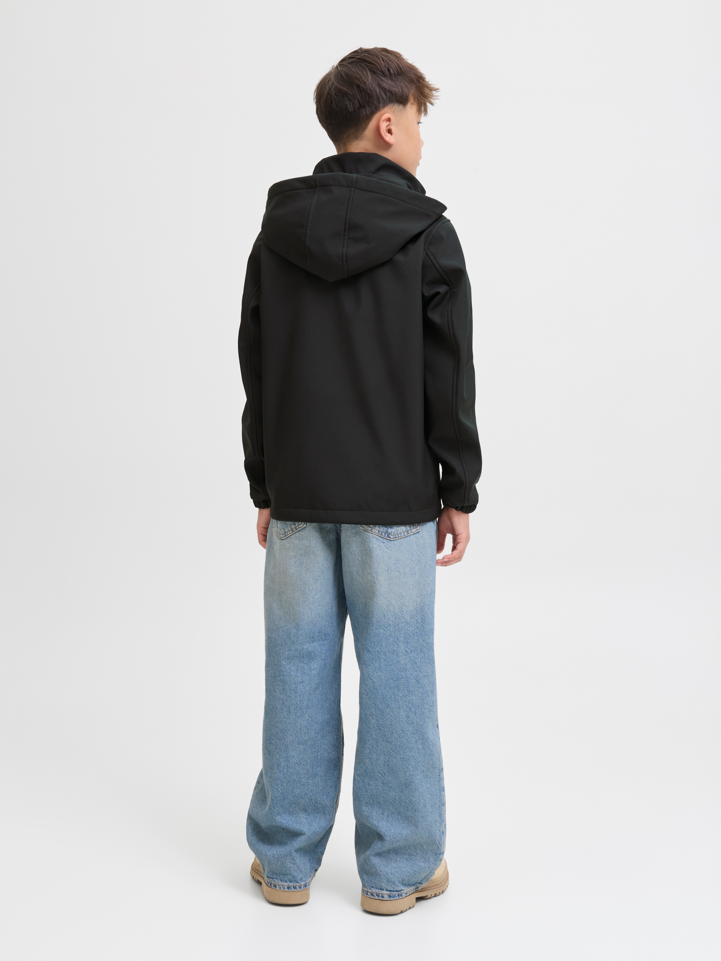 Jack & Jones Junior Softshelljacke »JJEMATT SOFTSHELL HOOD SN JNR«, mit Kapuze