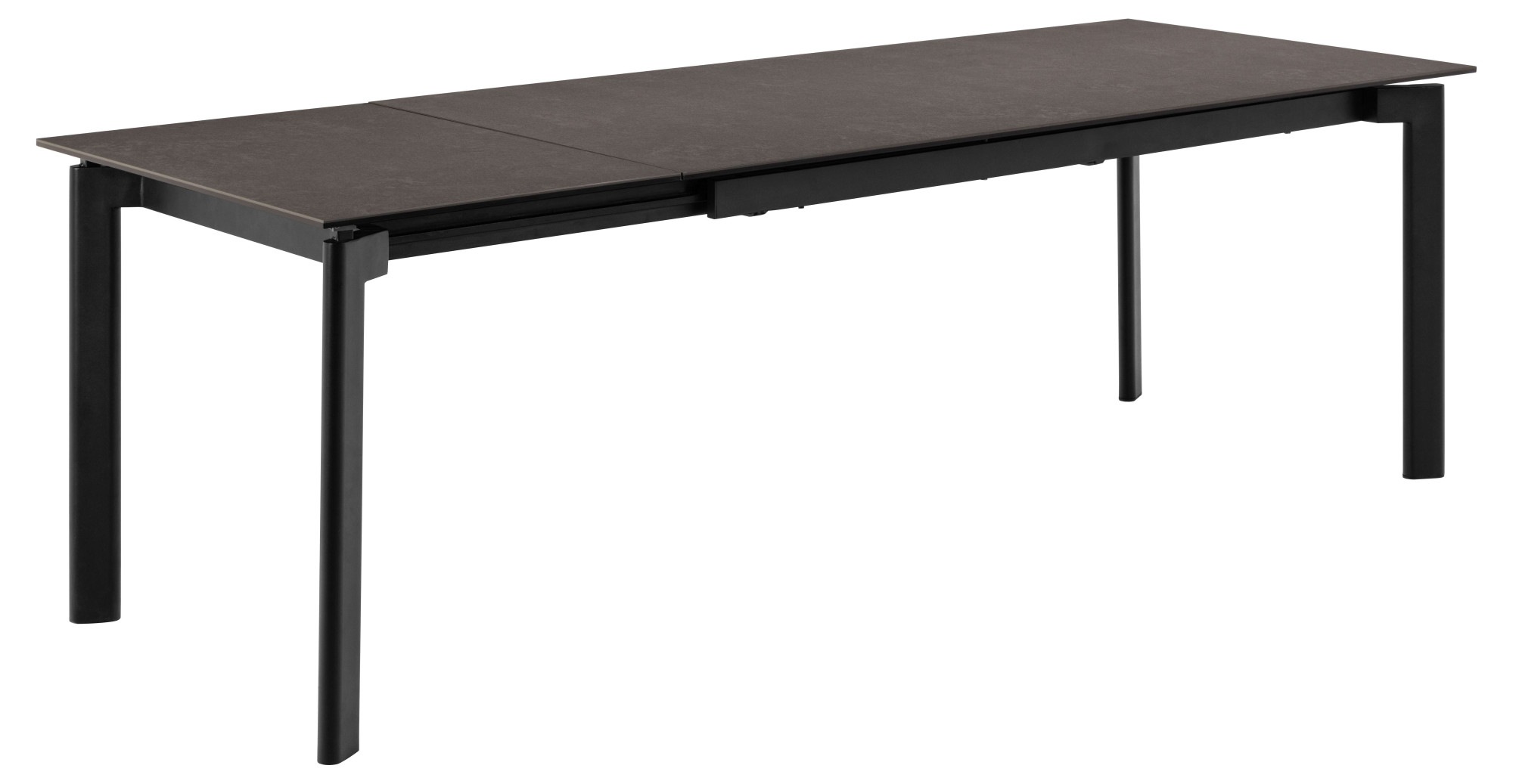 ACTONA GROUP Esstisch "Palermo, Tisch, Speisetisch" Tisch, schwarz,180/240x90x76cm