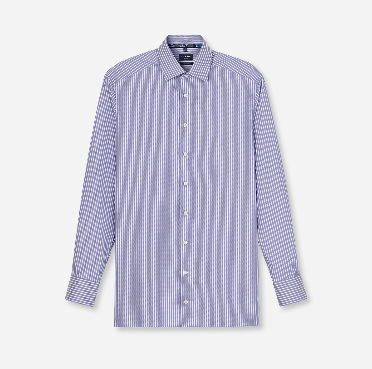 OLYMP Langarmhemd "Luxor modern fit", modern fit, gestreift, Businesshemd, günstig online kaufen