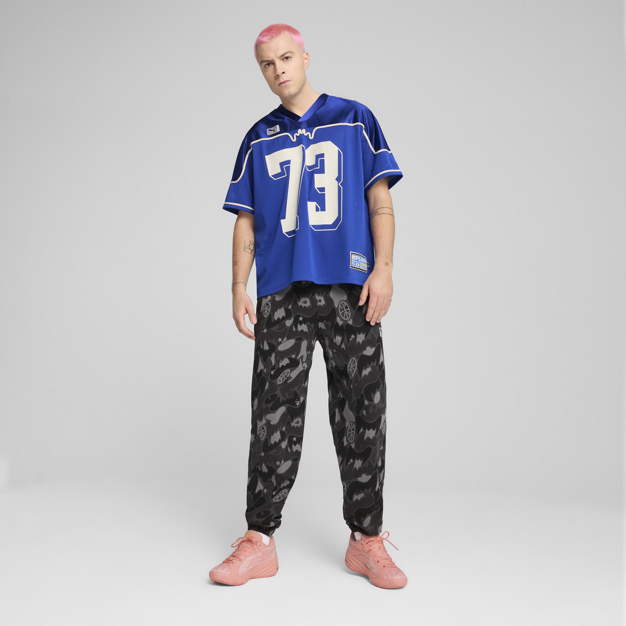 PUMA Sporthose »Dress Code Camo Basketball-Jogginghose Herren«