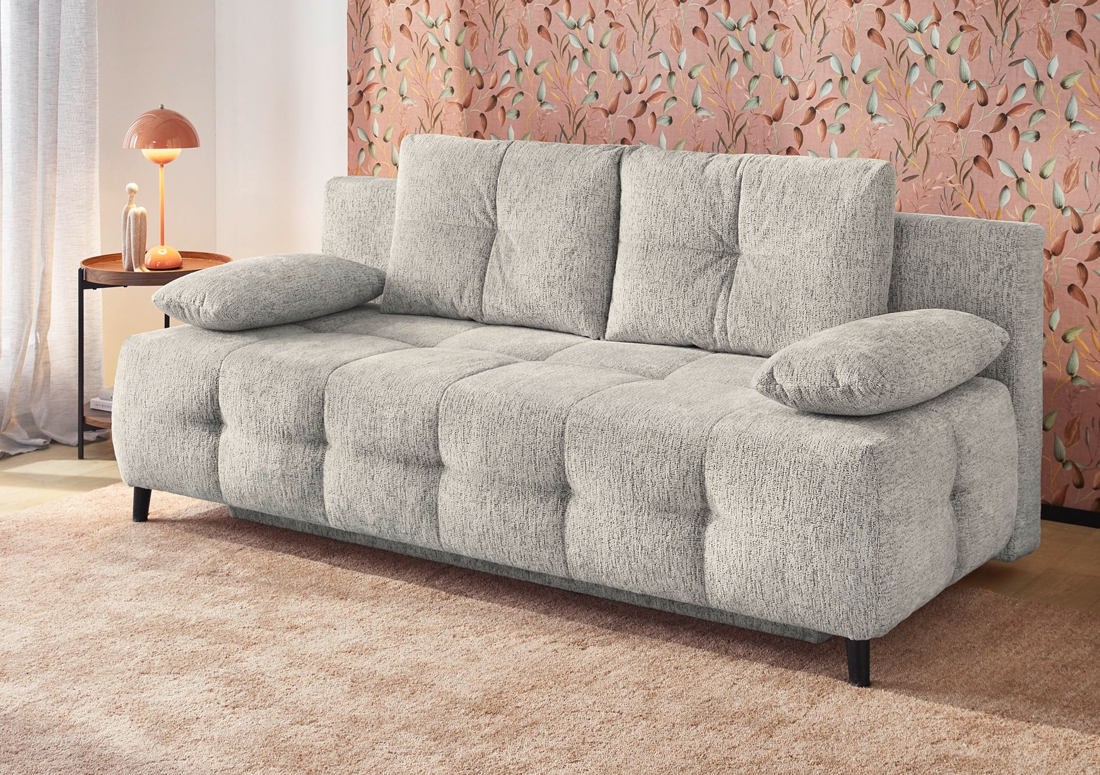 Jockenhöfer Gruppe Schlafsofa »Phil, mit Federkernpolsterung im Sitz und Rücken« mit Gästebettfunktion und Bettkasten