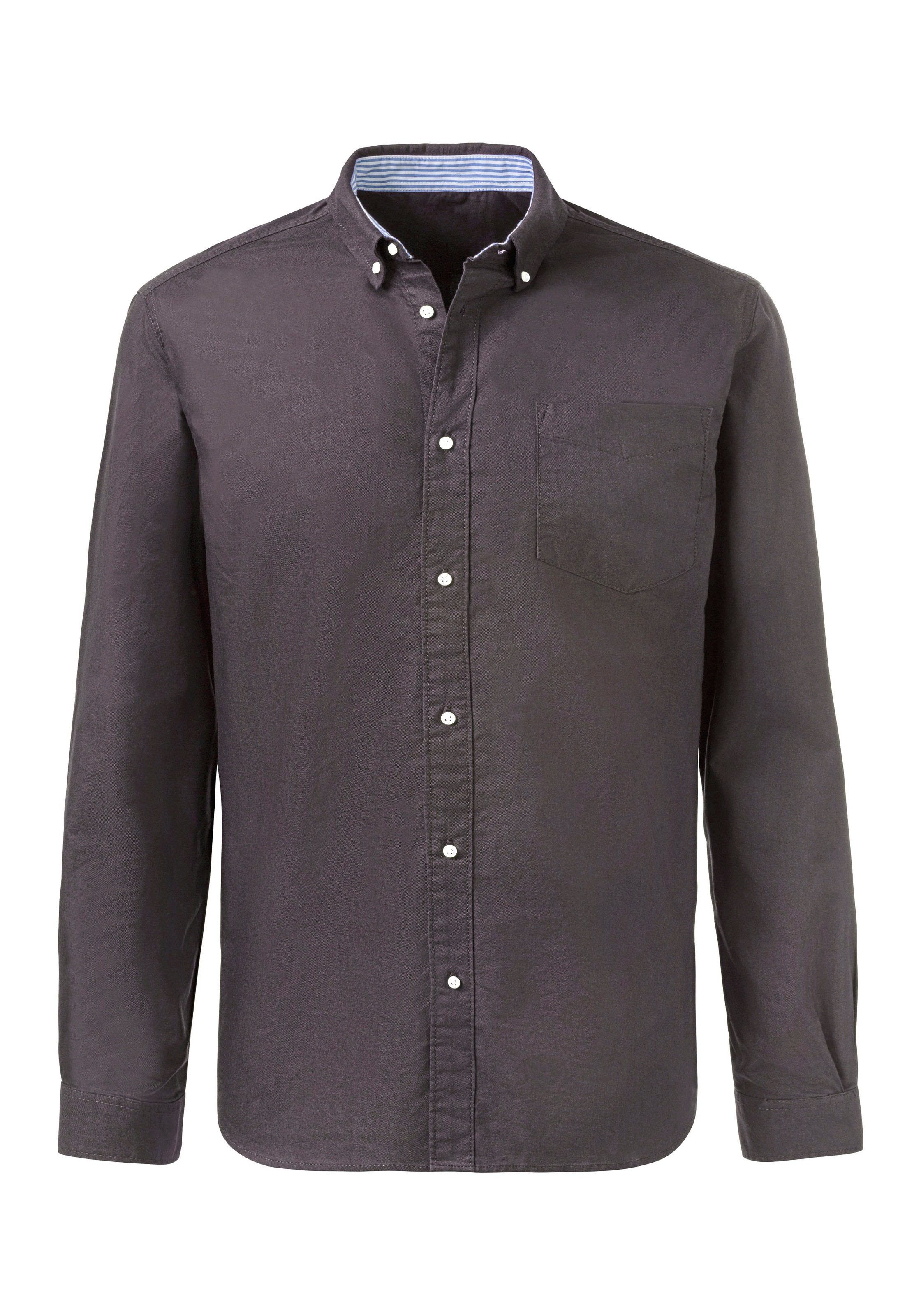 H.I.S Langarmhemd »regular-fit«, mit Button-down-Kragen, reine Baumwolle