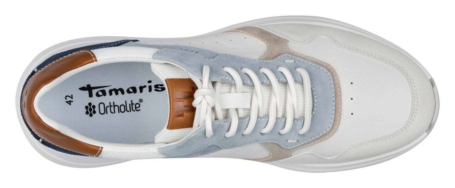 Tamaris Sneaker  Freizeitschuh, Halbschuh, Schnürschuh mit Lochmuster, für Herren